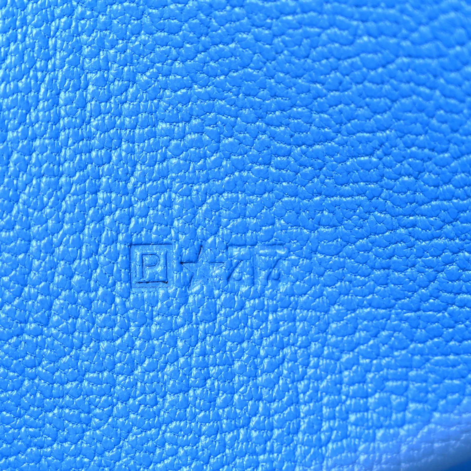 Chevre Mysore Evelyne Long Wallet Bleu Hydra - Image 7