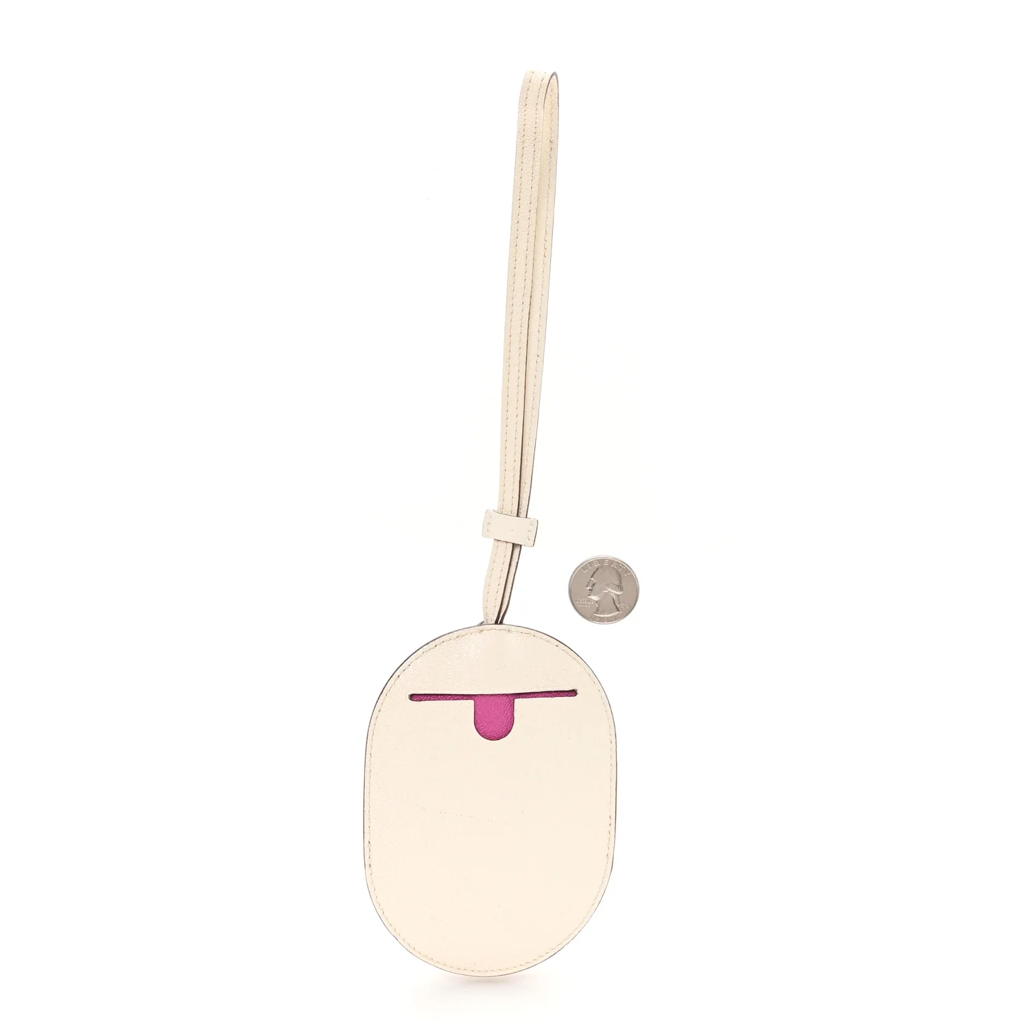 Chevre Mysore In-The-Loop Wink Key Ring Nata Rose Pourpre Jaune Citron - Image 2
