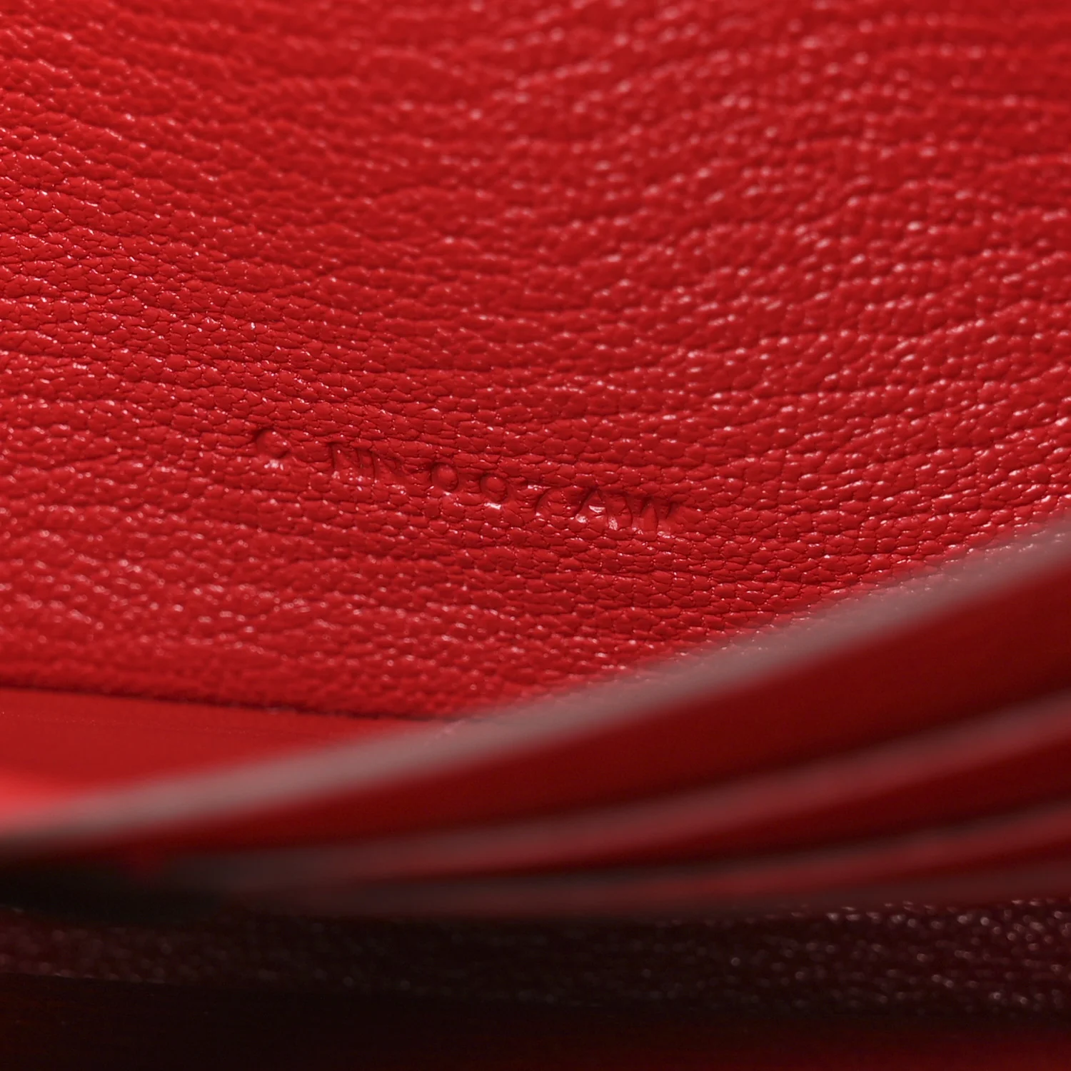 Chevre Mysore Kelly Longue Wallet Rouge Casaque - Image 14