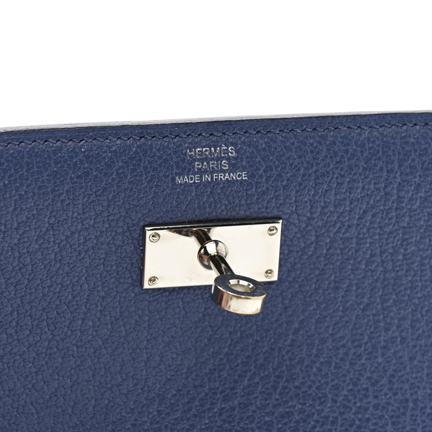Chevre Mysore Medium Kelly Wallet Bleu Agate - Image 6