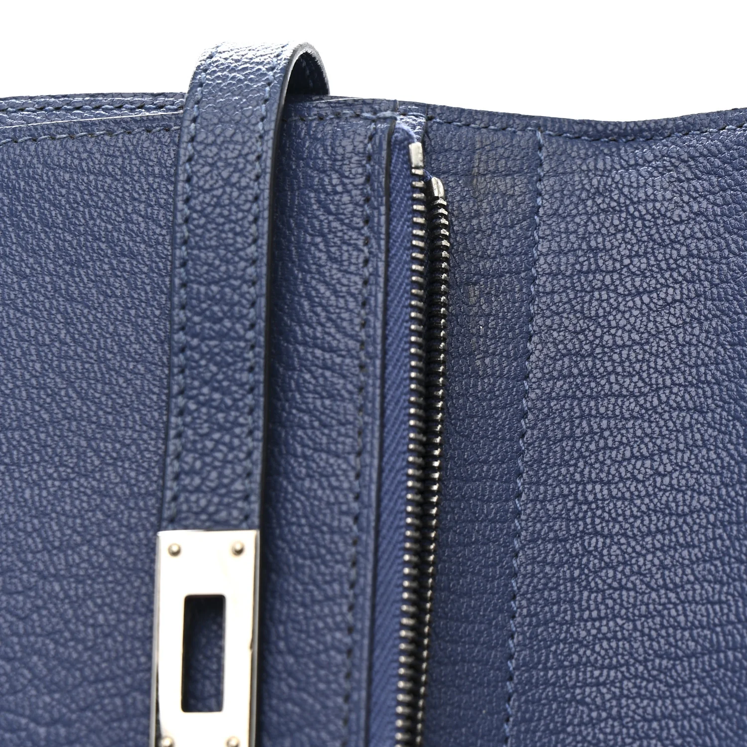 Chevre Mysore Medium Kelly Wallet Bleu Agate - Image 8