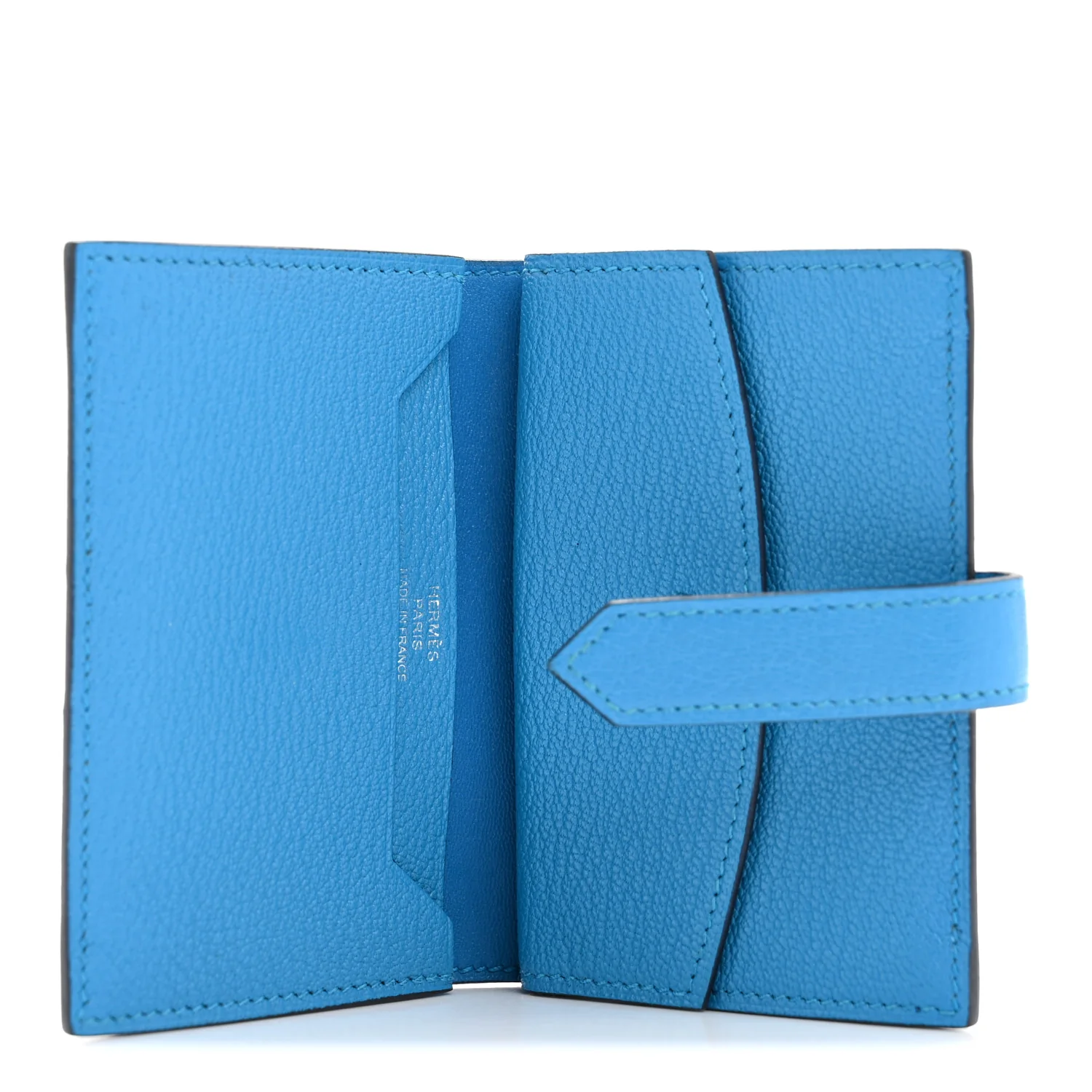 Chevre Mysore Mini Bearn Wallet Bleu Frida - Image 10