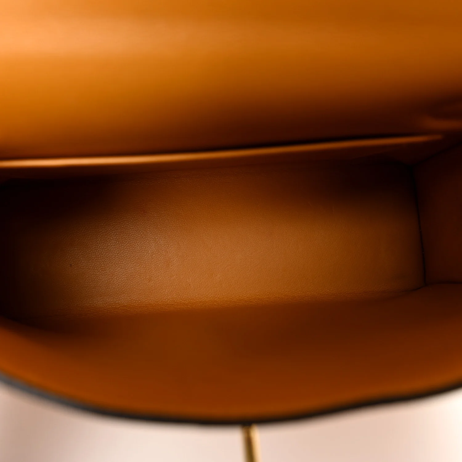 Chevre Mysore Mini Kelly Sellier 20 Jaune Ambre - Image 5