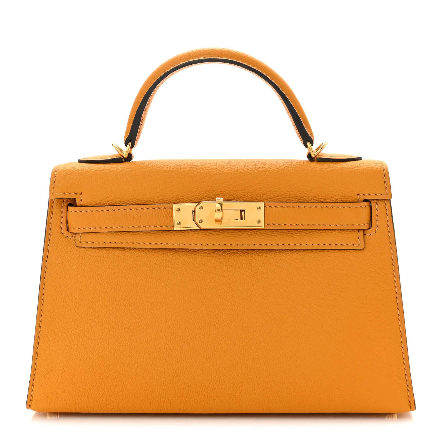 Chevre Mysore Mini Kelly Sellier 20 Jaune D'or