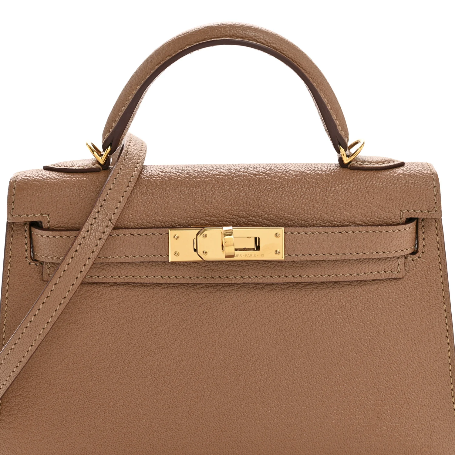 Chevre Mysore Mini Kelly Sellier 20 Quebracho - Image 8