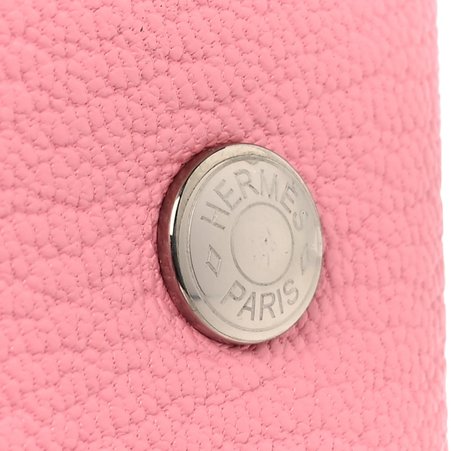 Chevre Mysore Paddock Change Purse Rose Confetti Brique - Image 9