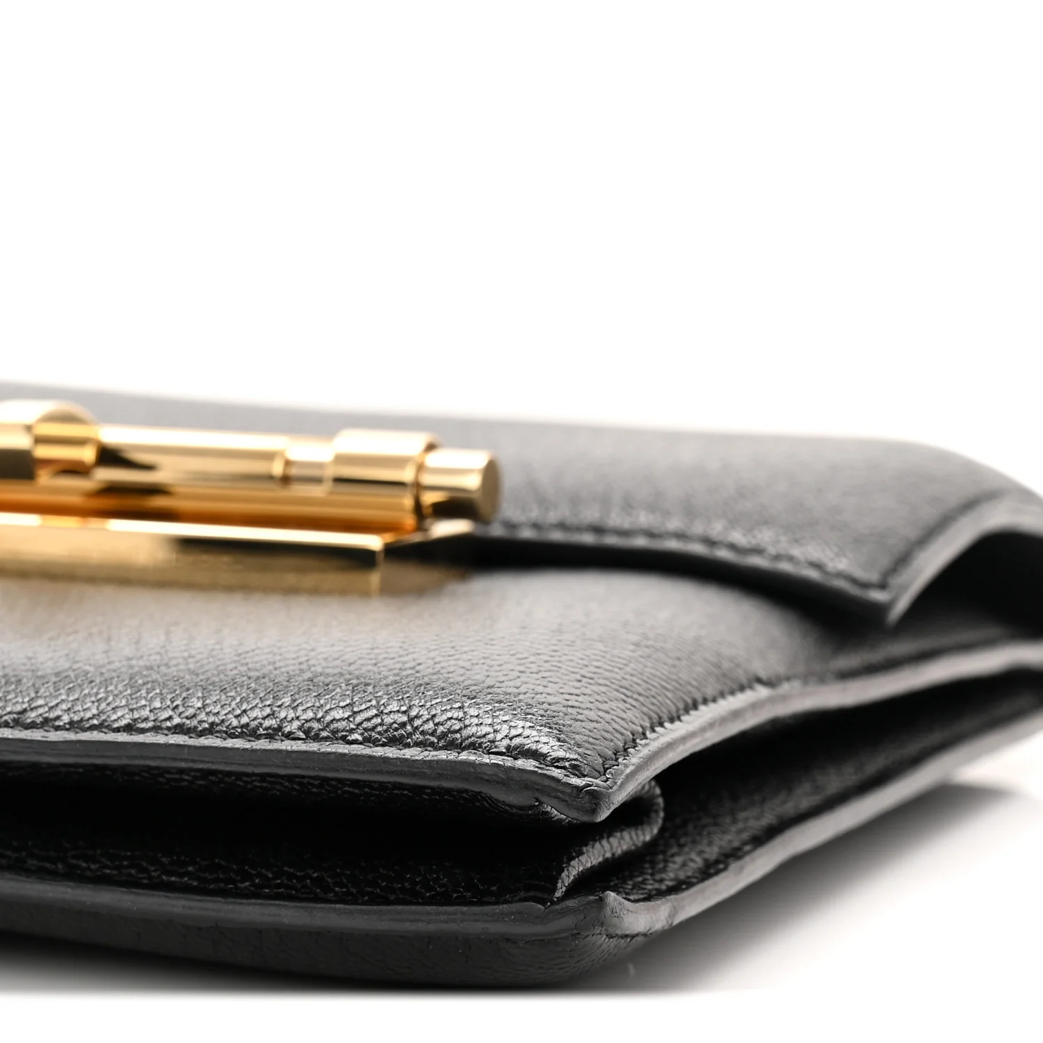 Chevre Mysore Verrou Clutch Black - Image 10