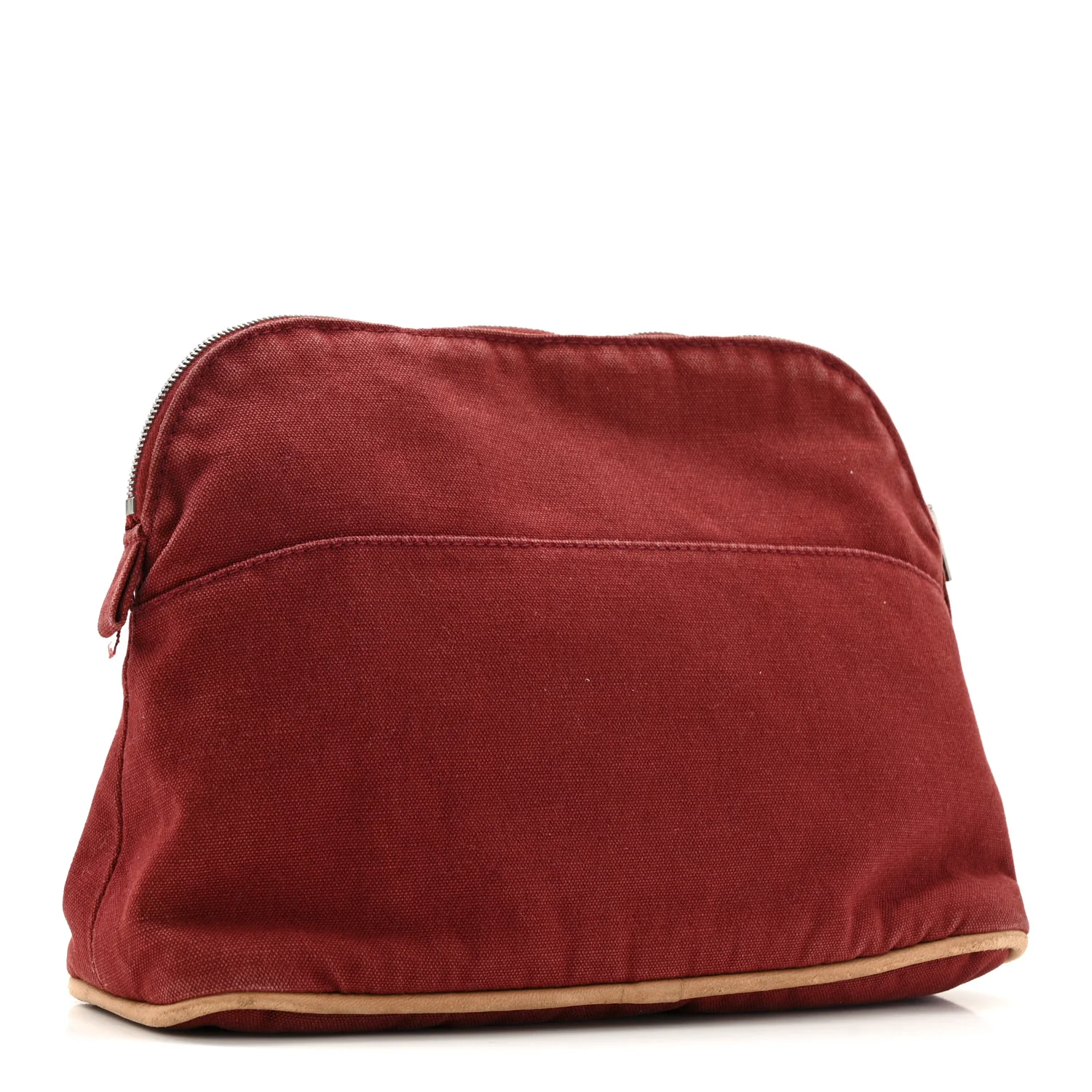 Cotton Bolide Travel Cosmetic Pouch Rouge - Image 3