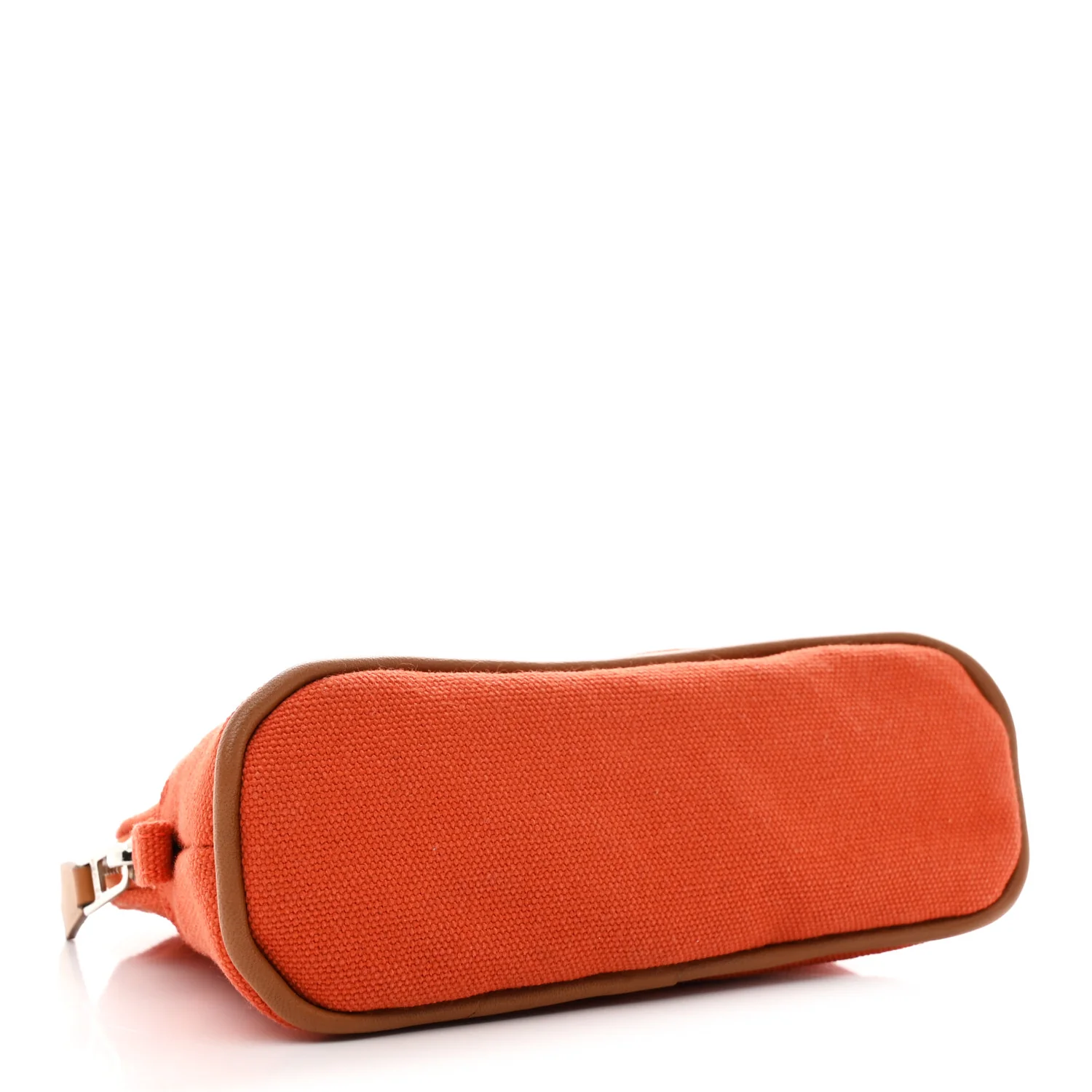 Cotton Canvas Mini Bolide Travel Cosmetic Pouch Feu - Image 4