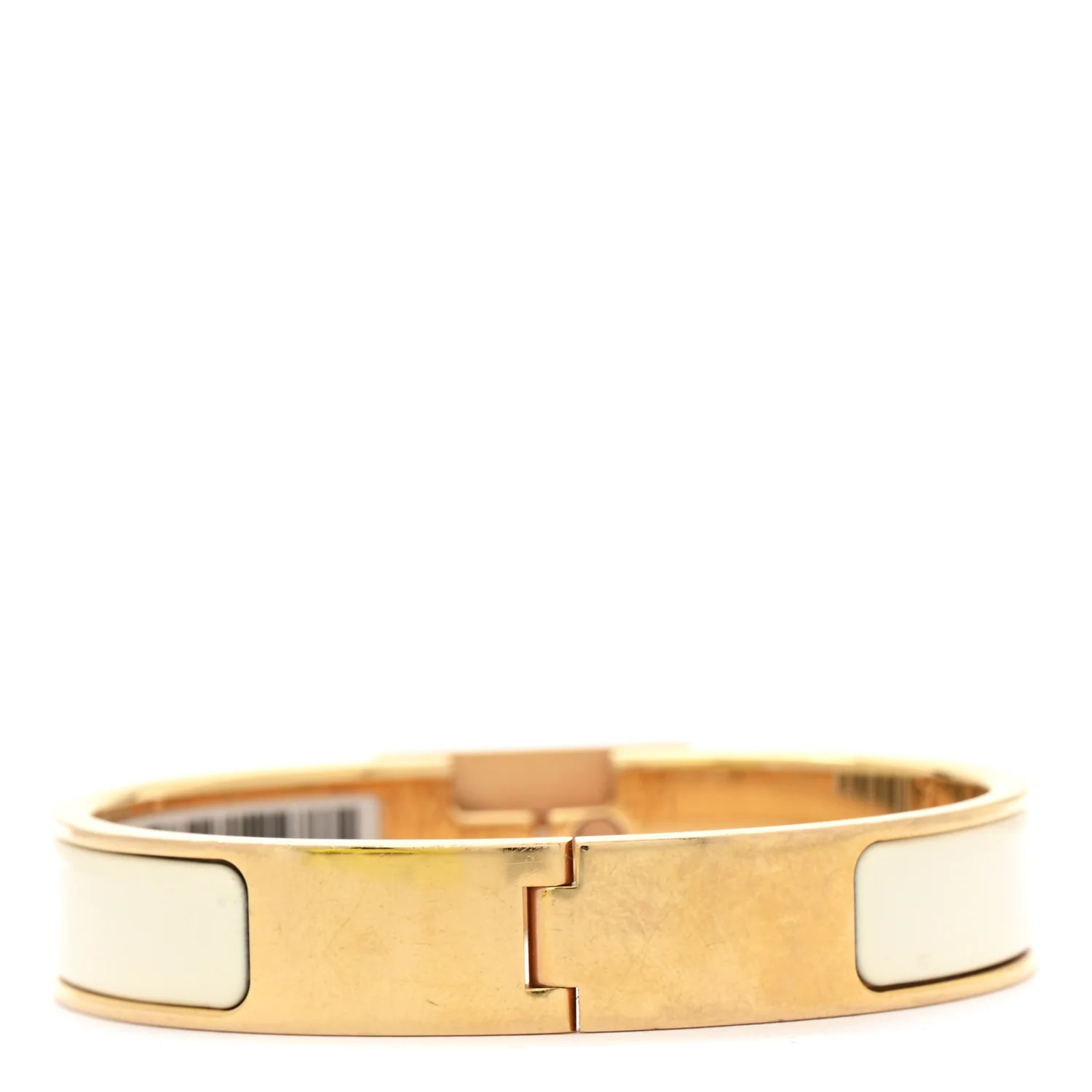 Enamel Clic Anneau Bracelet PM Craie - Image 3