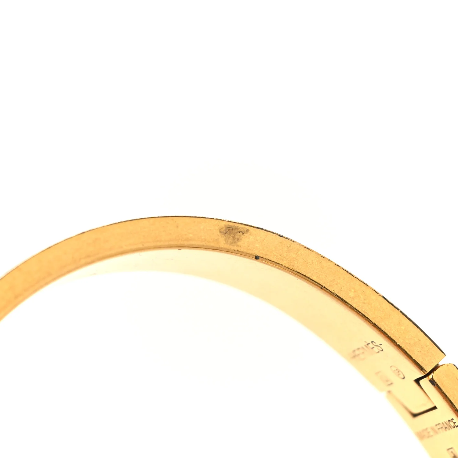 Enamel Narrow Clic Clac H Bracelet PM Aqua - Image 8