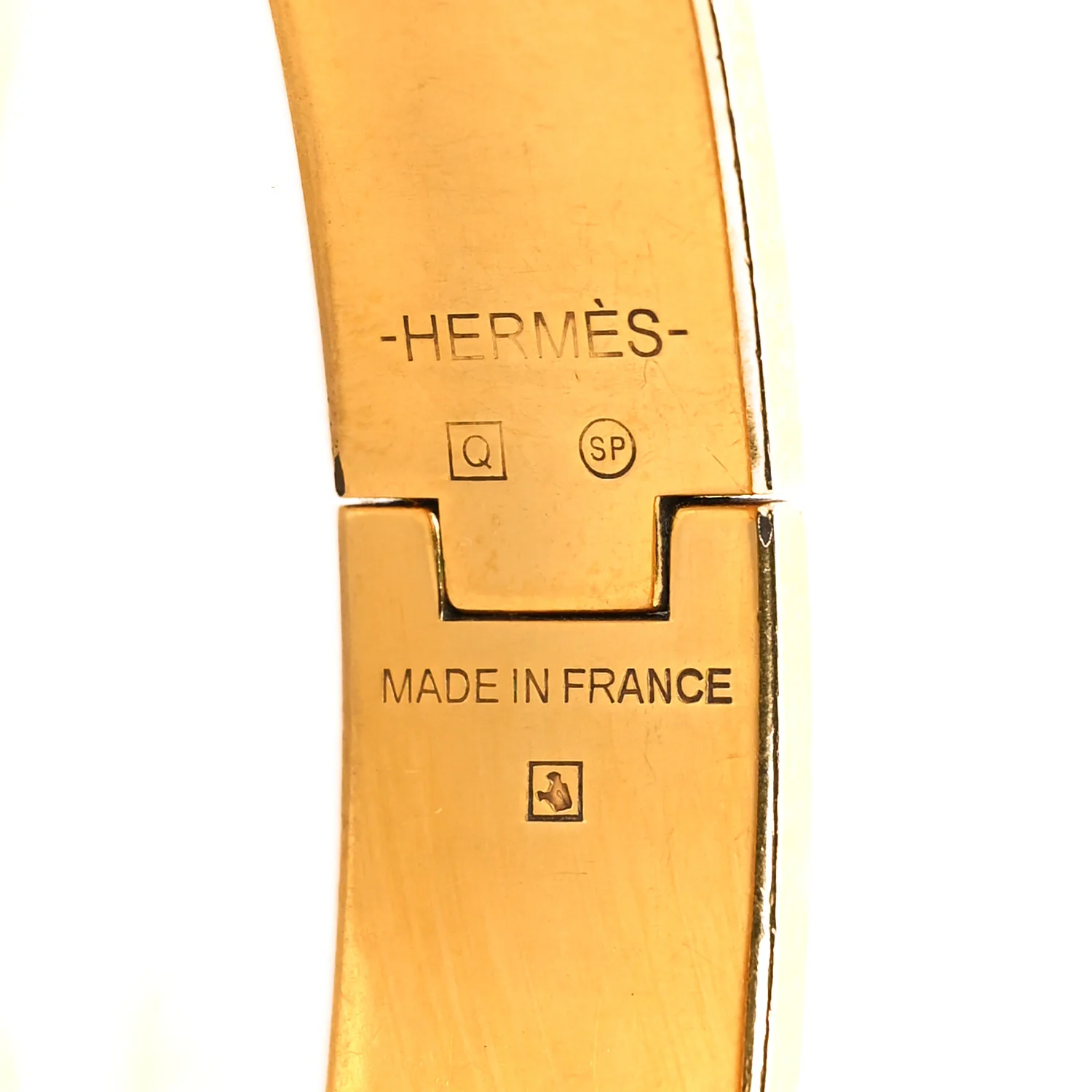 Enamel Narrow Clic Clac H Bracelet PM Aqua - Image 9