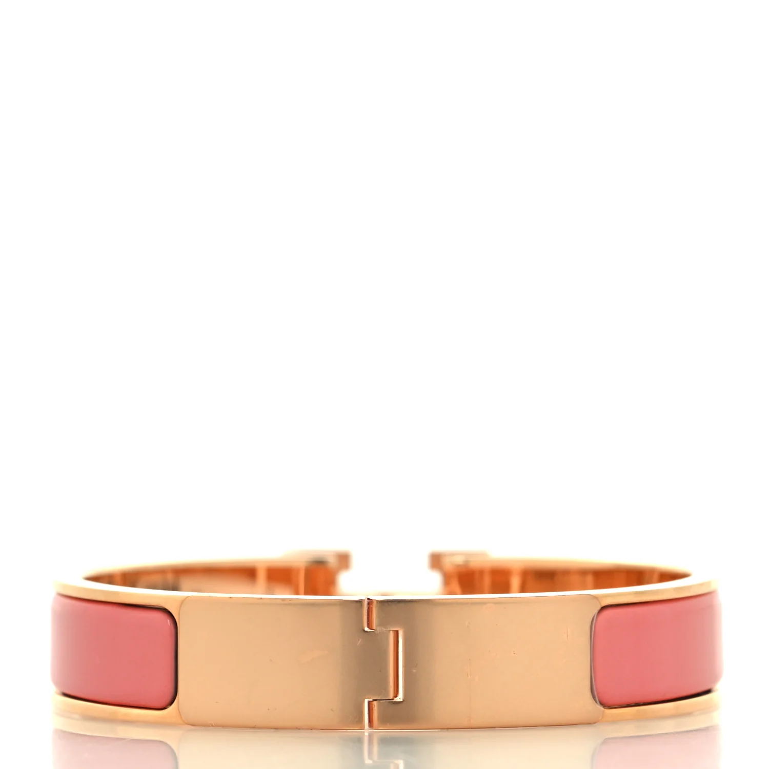 Enamel Narrow Clic Clac H Bracelet PM Papaye - Image 3