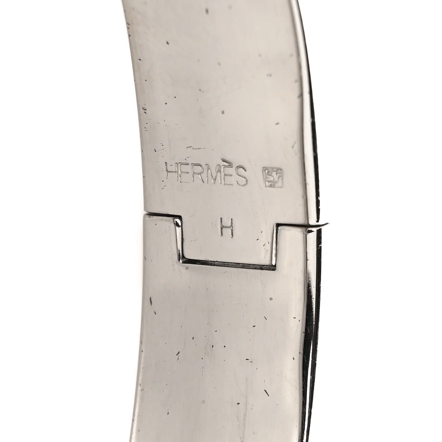 Enamel Narrow Clic Clac H Bracelet PM Rose Candeur - Image 6