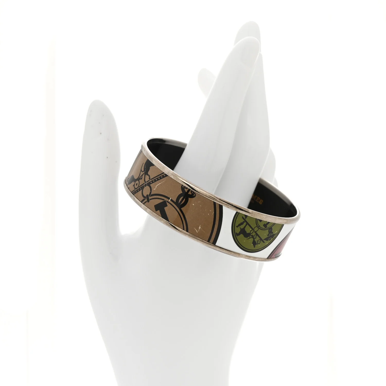 Enamel Printed Confettis D'Ex Libris Medium Bracelet 65 Multicolor - Image 5