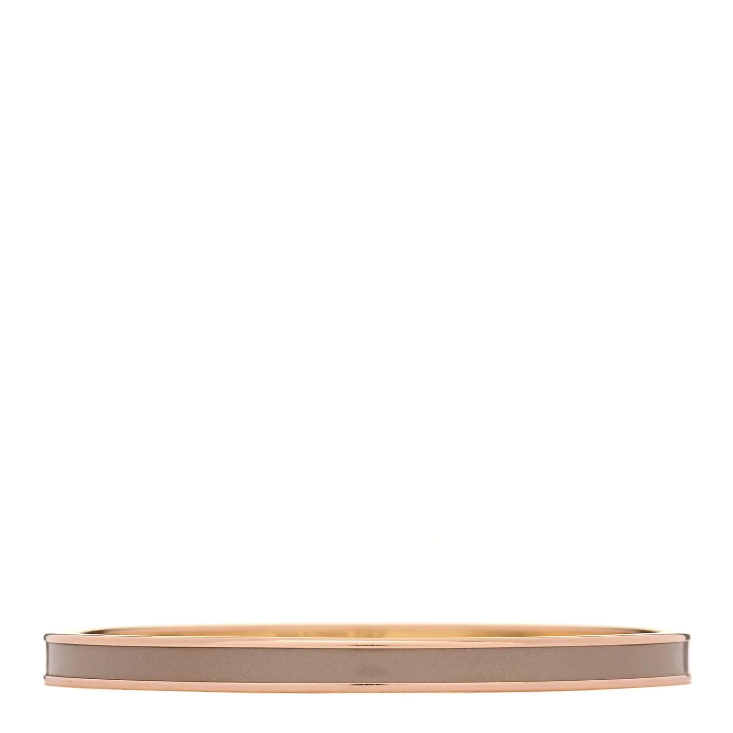 Enamel Printed Extra Narrow Uni Bracelet 70 Marron Glace - Image 2