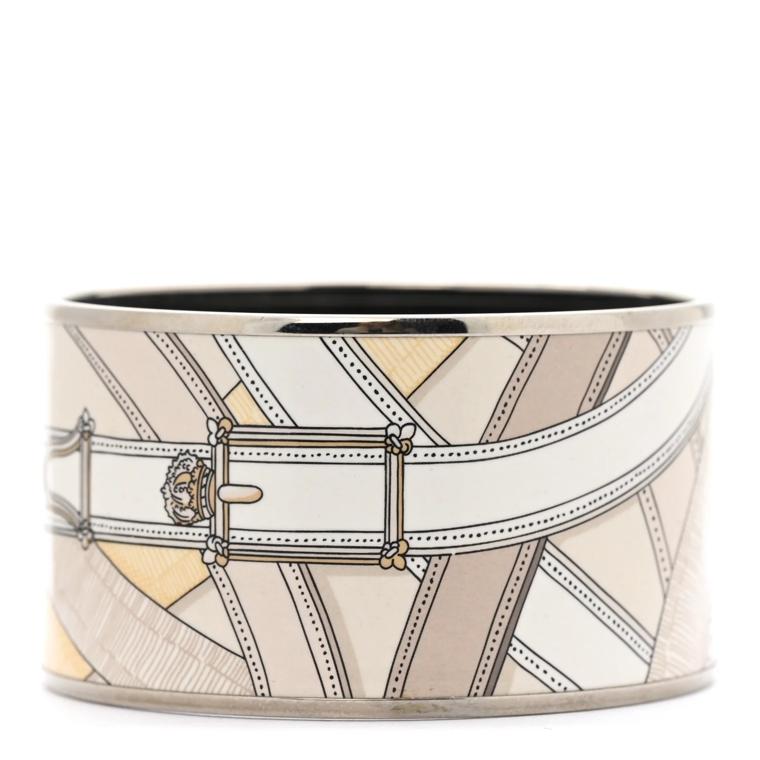 Enamel Printed Extra Wide Cavalcadour Bracelet 62 - Image 3