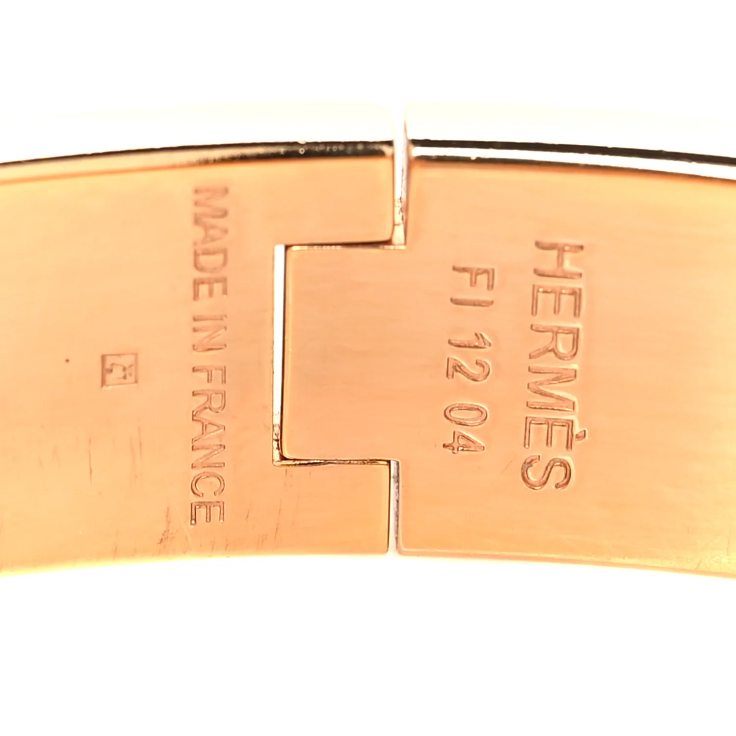 Enamel Printed Narrow Candy Libris Clic Clac H Bracelet PM Aube - Image 4