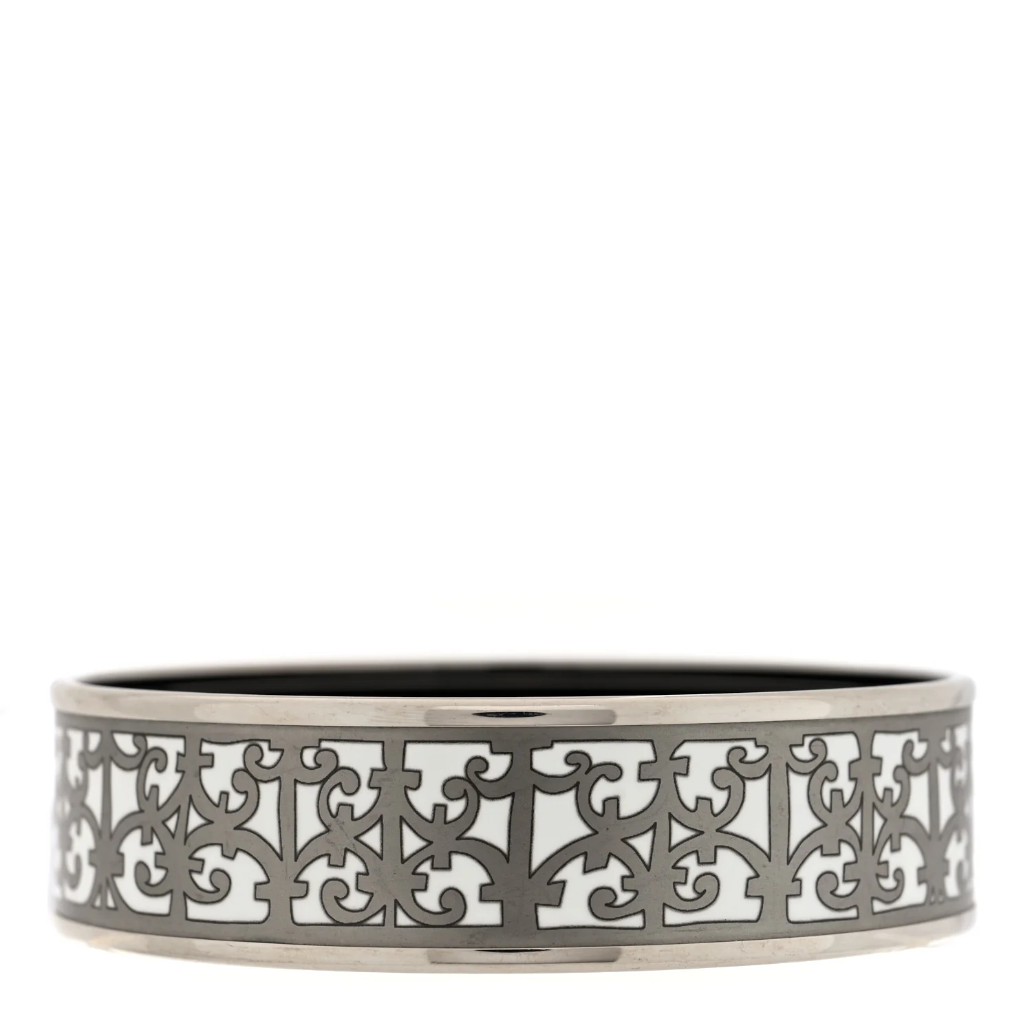 Enamel Printed Wide Balcons du Guadalquivir Bracelet Silver - Image 3