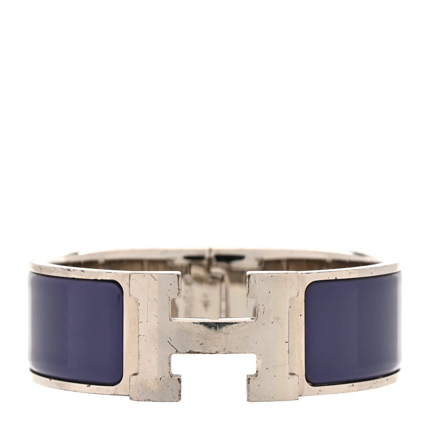 Enamel Wide Clic Clac H Bracelet PM Iris