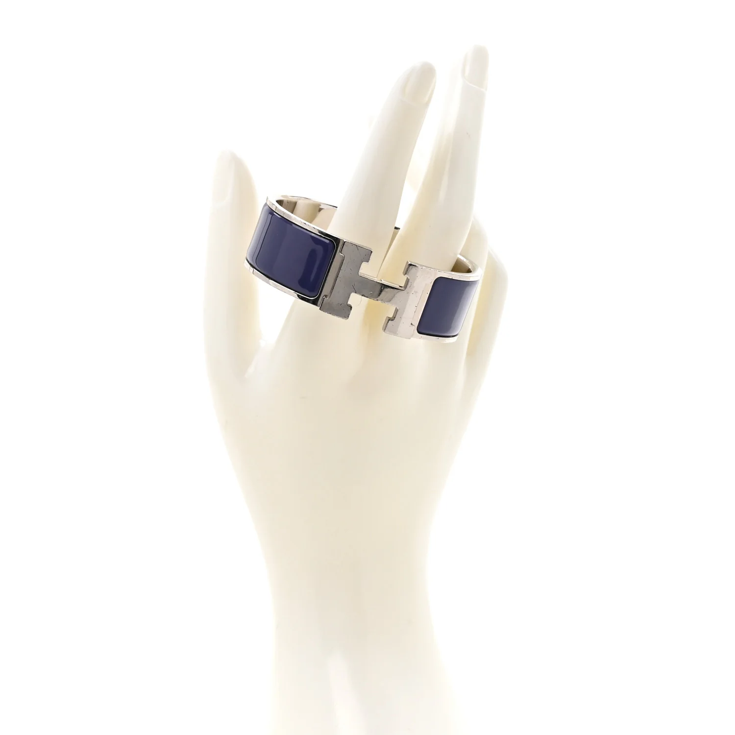 Enamel Wide Clic Clac H Bracelet PM Iris - Image 2