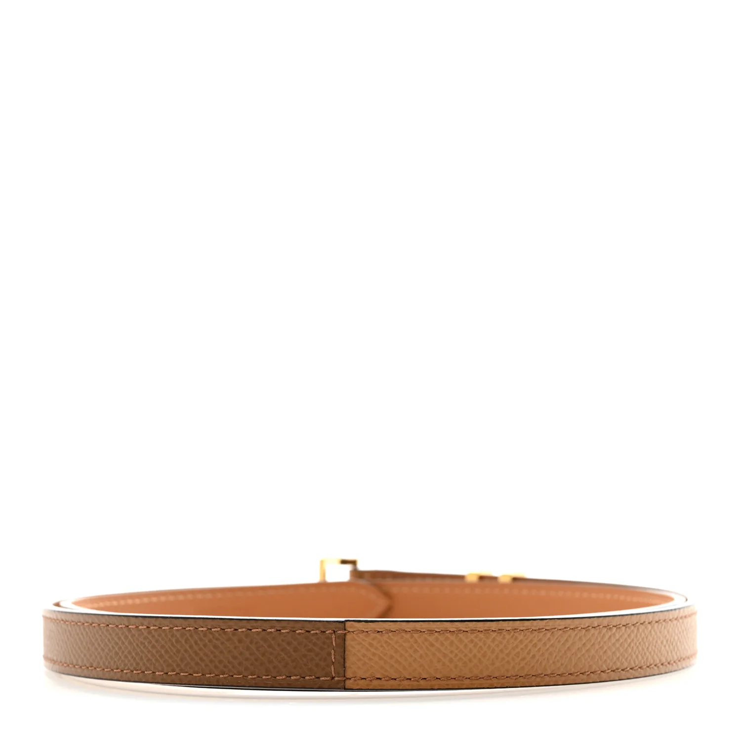 Epsom 15mm Pop H Belt 85 34 Craie Biscuit Alezan - Image 2