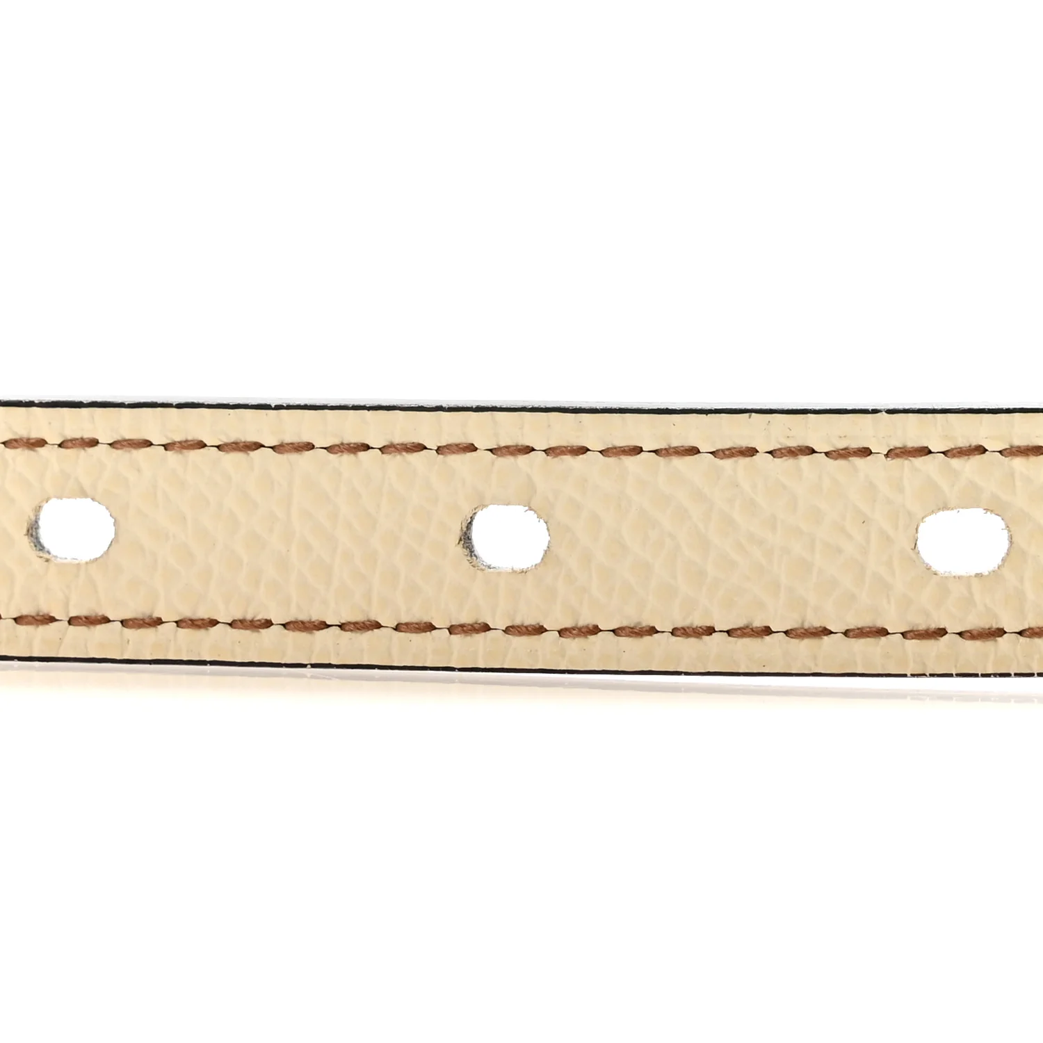 Epsom 15mm Pop H Belt 85 34 Craie Biscuit Alezan - Image 3