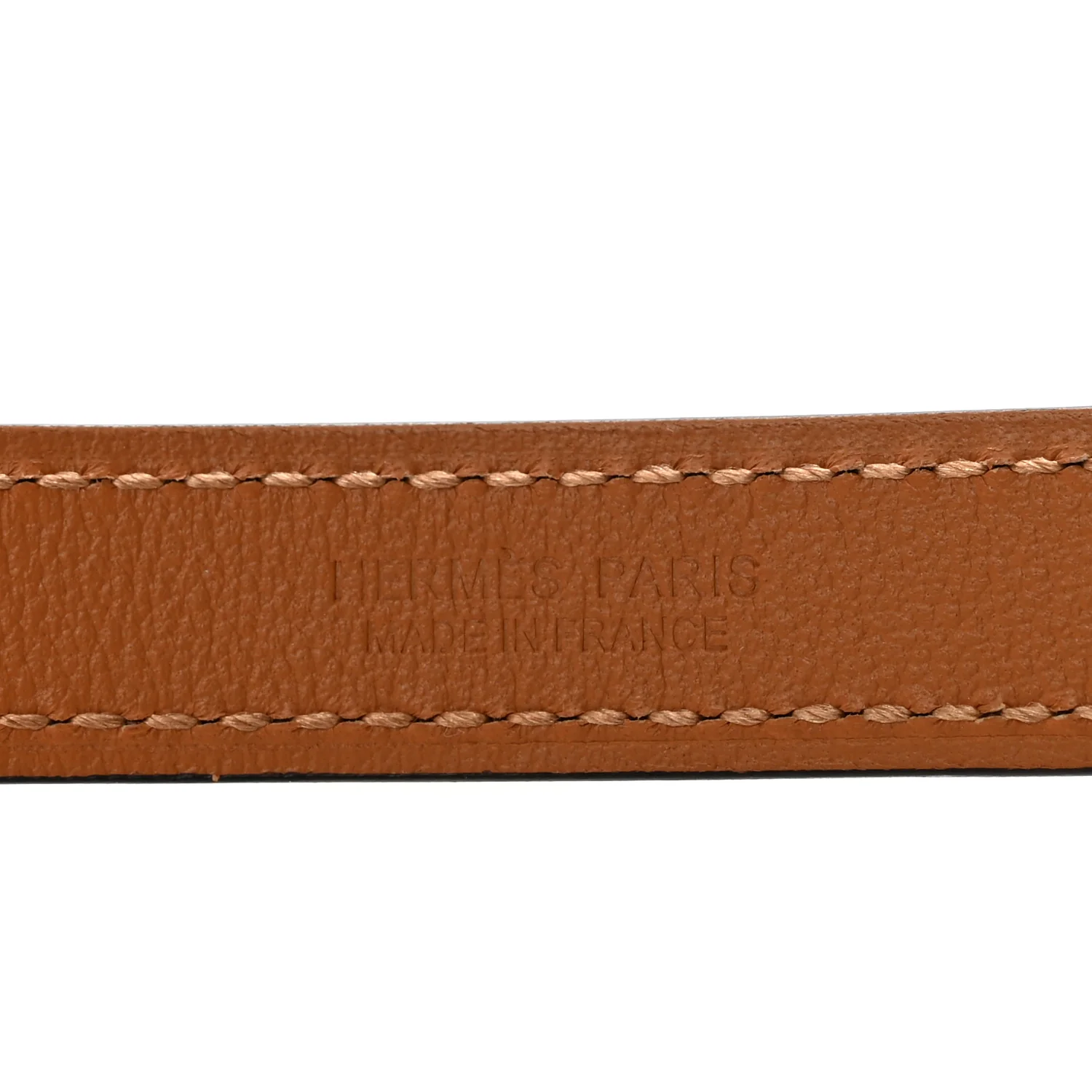 Epsom 15mm Pop H Belt 85 34 Craie Biscuit Alezan - Image 5