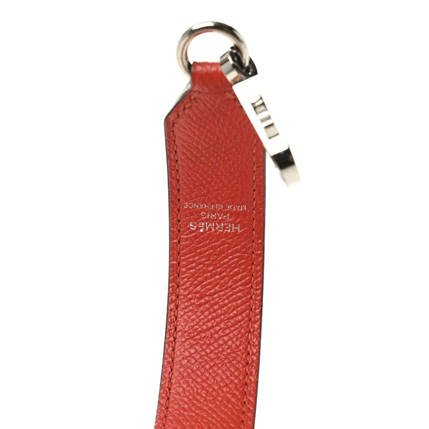 Epsom 25mm Tressage Shoulder Strap Capucine Celeste Rouge H - Image 4