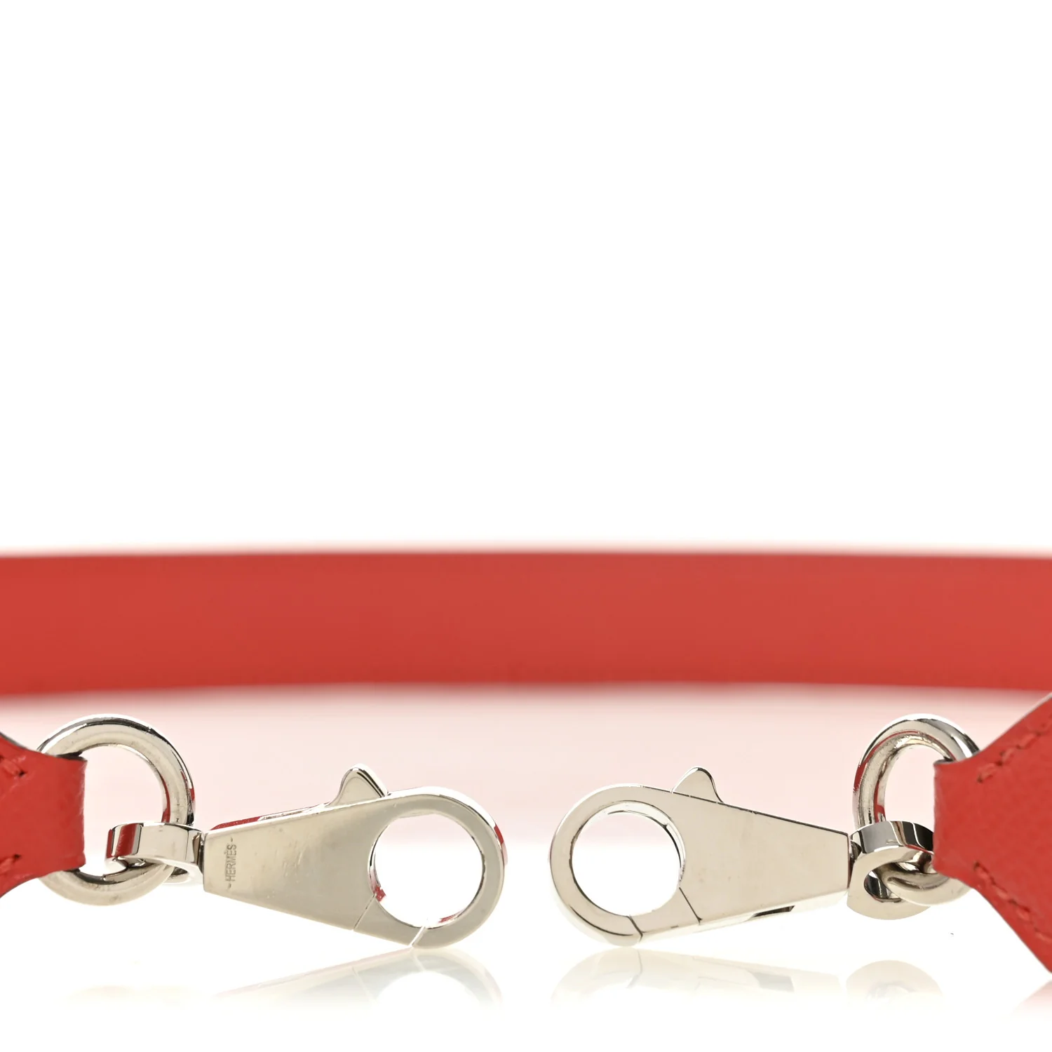 Epsom 25mm Tressage Shoulder Strap Capucine Celeste Rouge H - Image 5