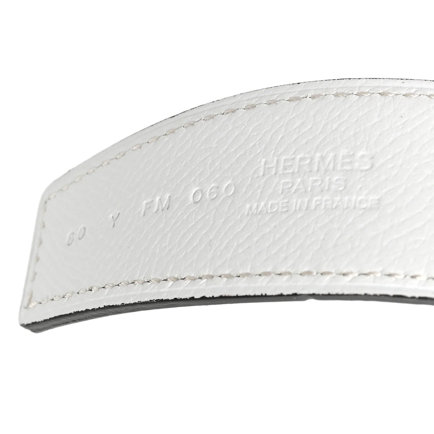 Epsom 32mm H Belt 80 32 White Etoupe - Image 3