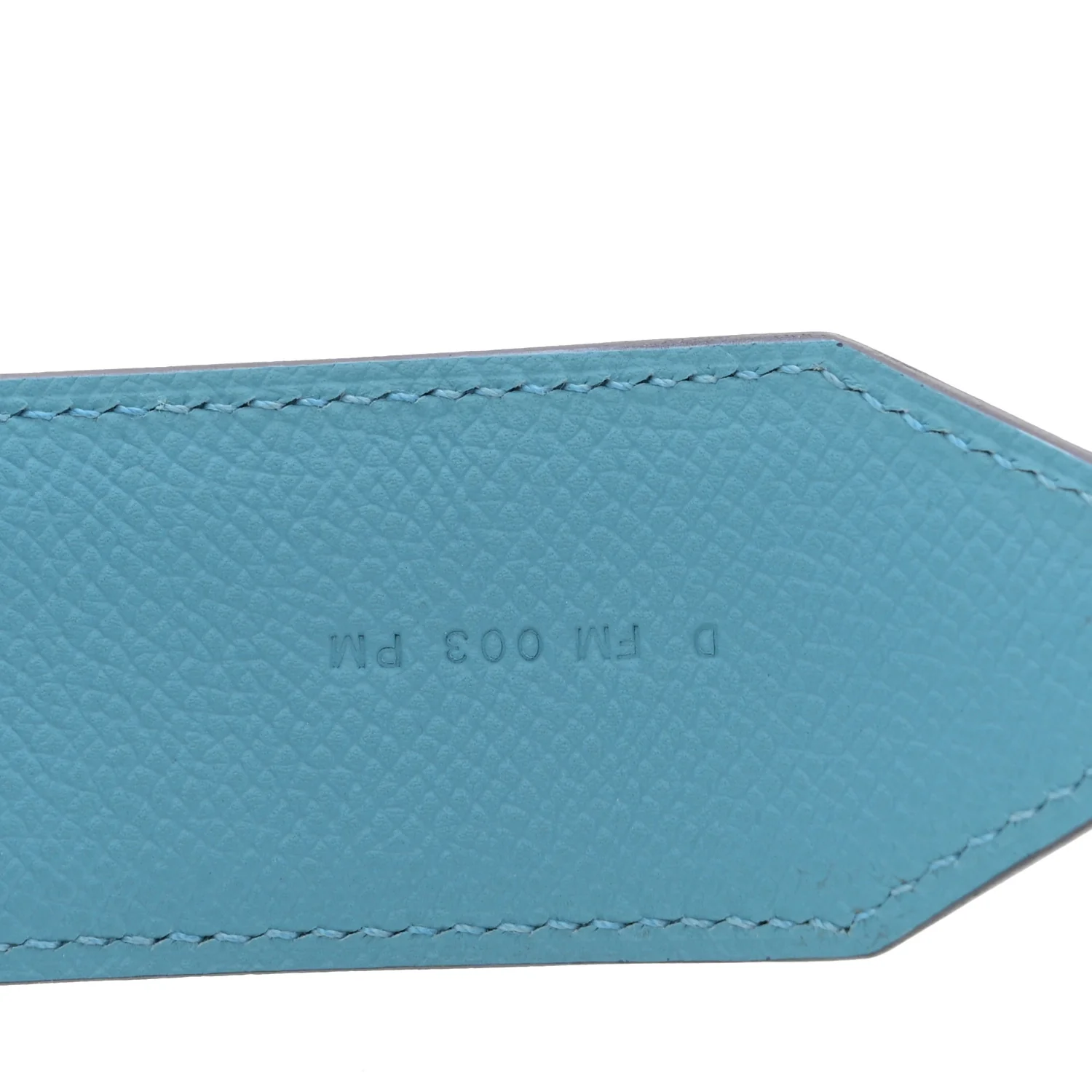 Epsom 40mm Hexagone Tressage Shoulder Strap Bleu De Nord Rouge De Coeur Gold - Image 4