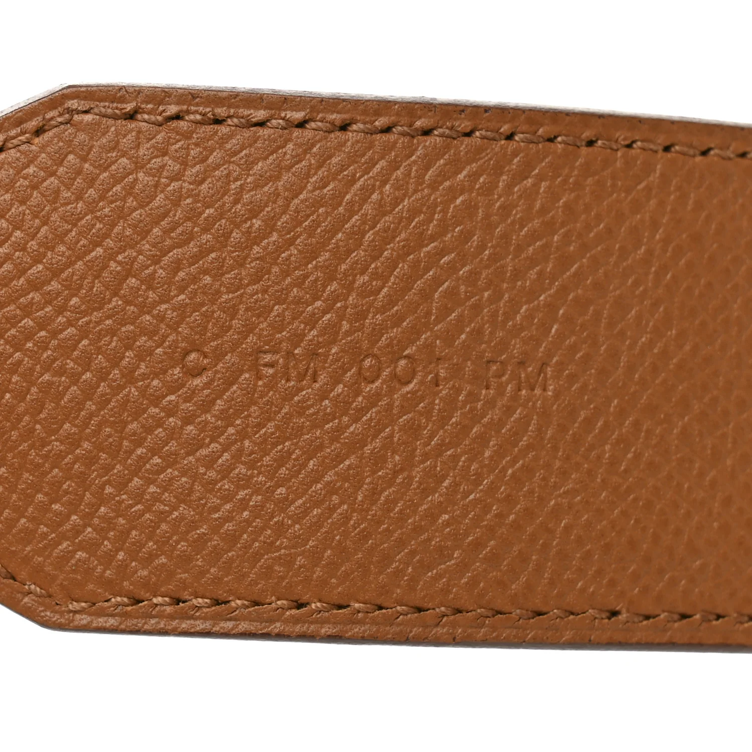Epsom 40mm Tressage Shoulder Strap Black Craie Gold - Image 5