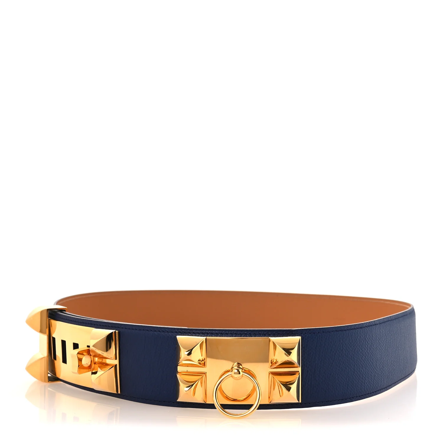 Epsom 50mm Collier De Chien CDC Belt 90 36 Bleu Nuit