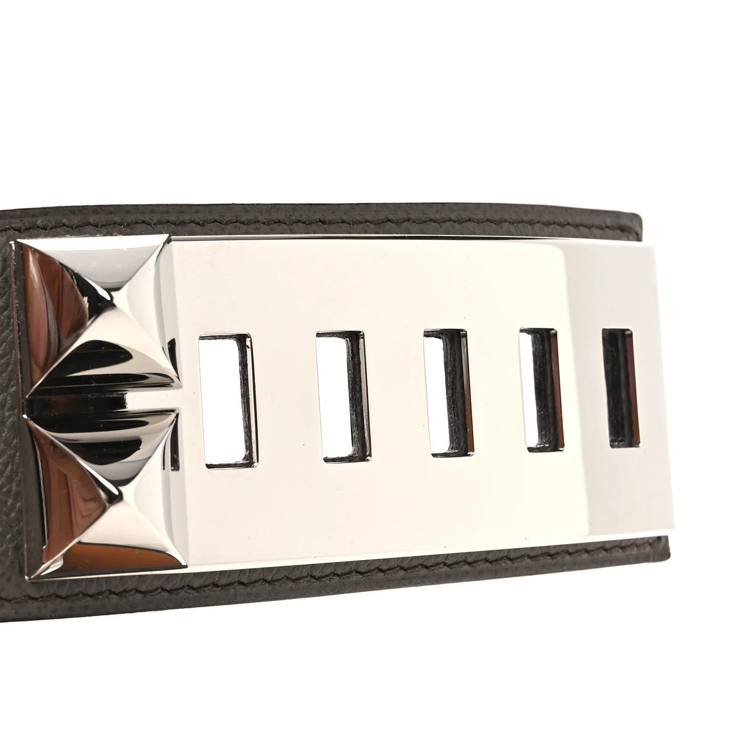 Epsom 55mm Collier De Chien CDC Belt 90 36 Etain - Image 3