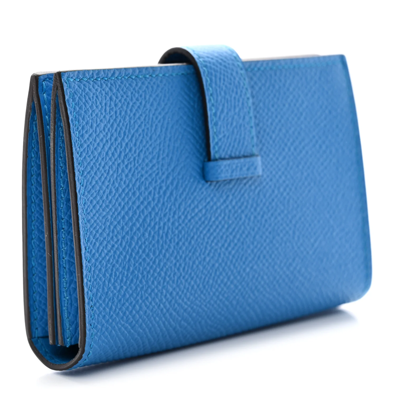 Epsom Bearn Card Holder Wallet Turquoise - Image 3