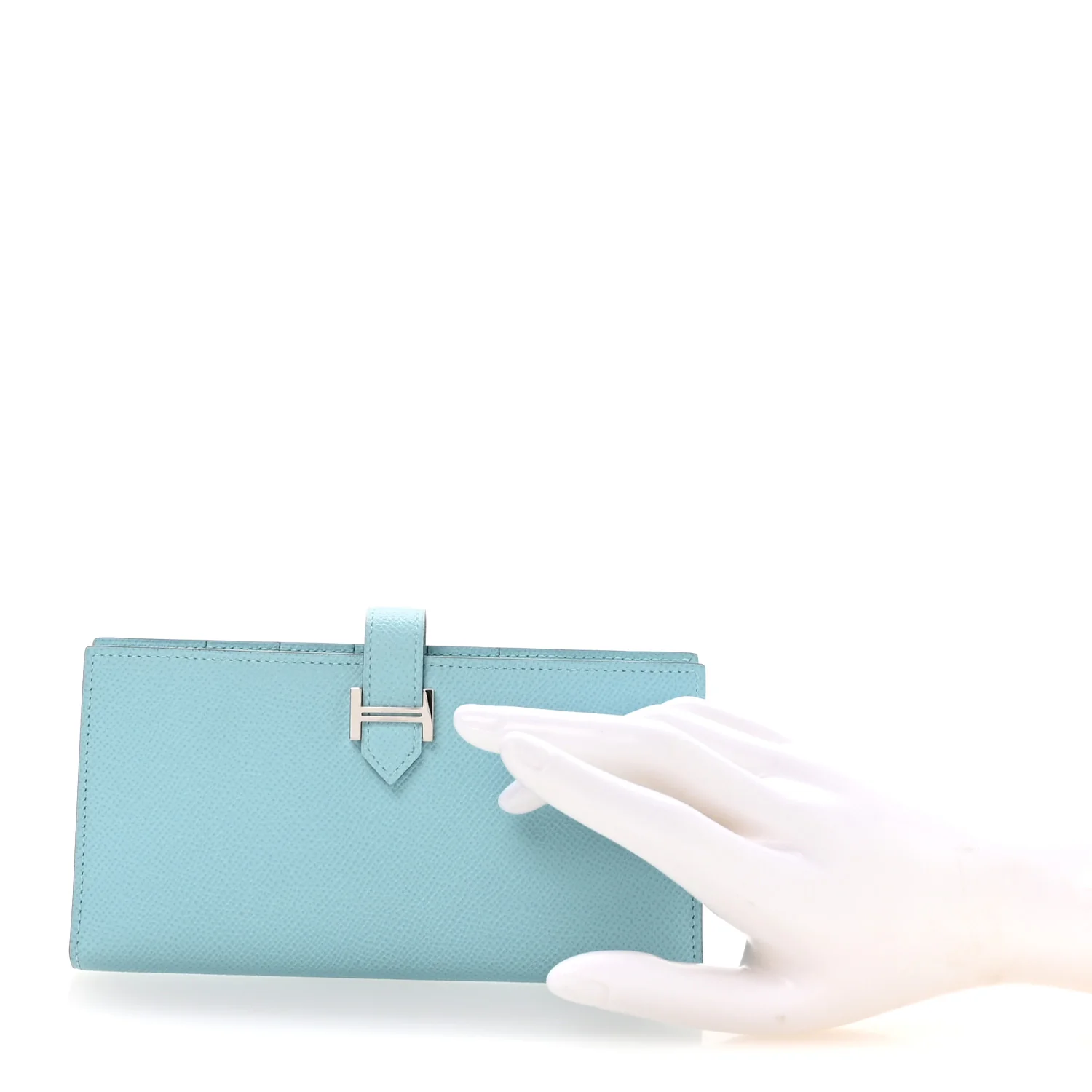 Epsom Bearn Gusset Wallet Bleu Atoll - Image 2