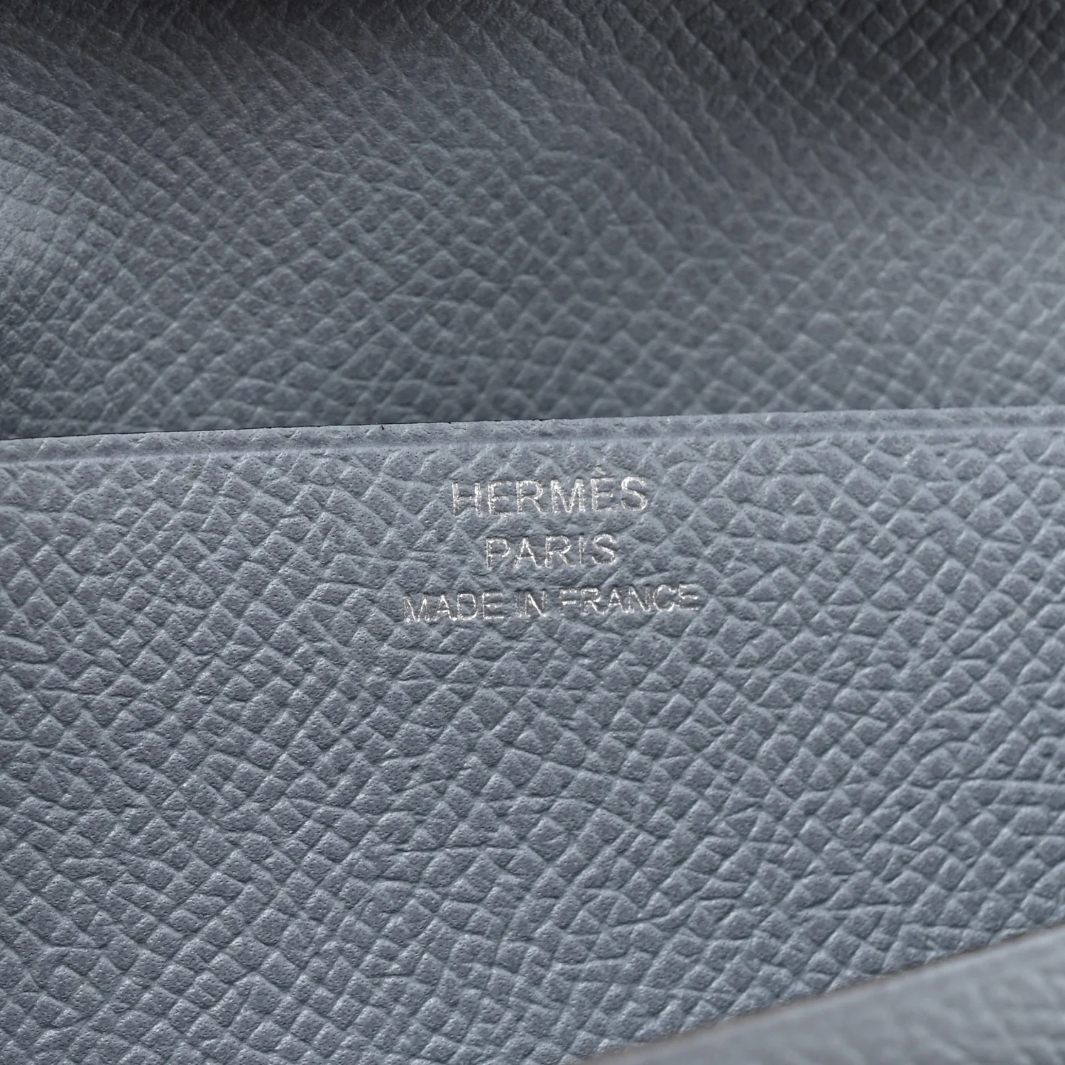 Epsom Bi-Color Bearn Gusset Wallet Lime Bleu Lin - Image 11