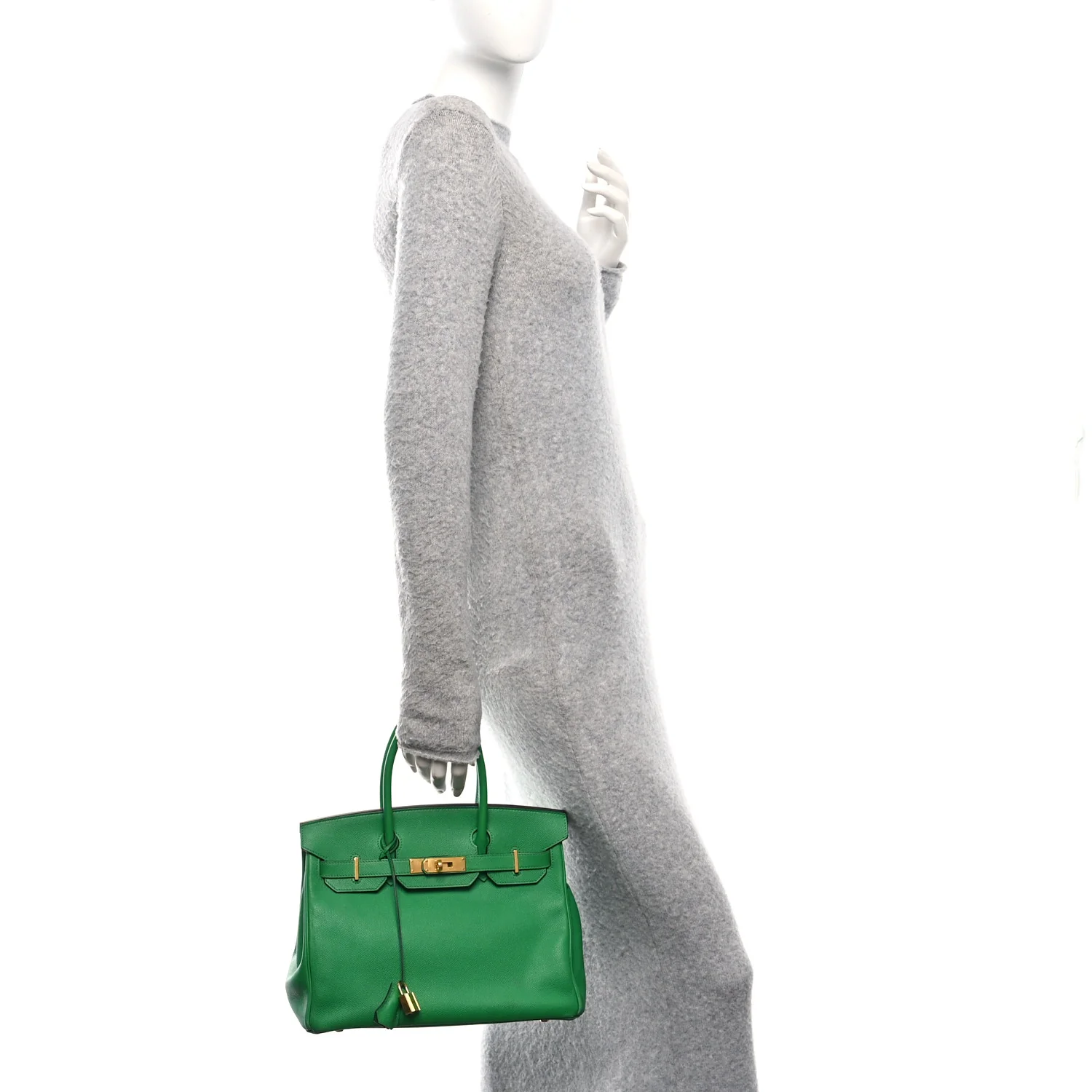Epsom Birkin 30 Bambou - Image 2