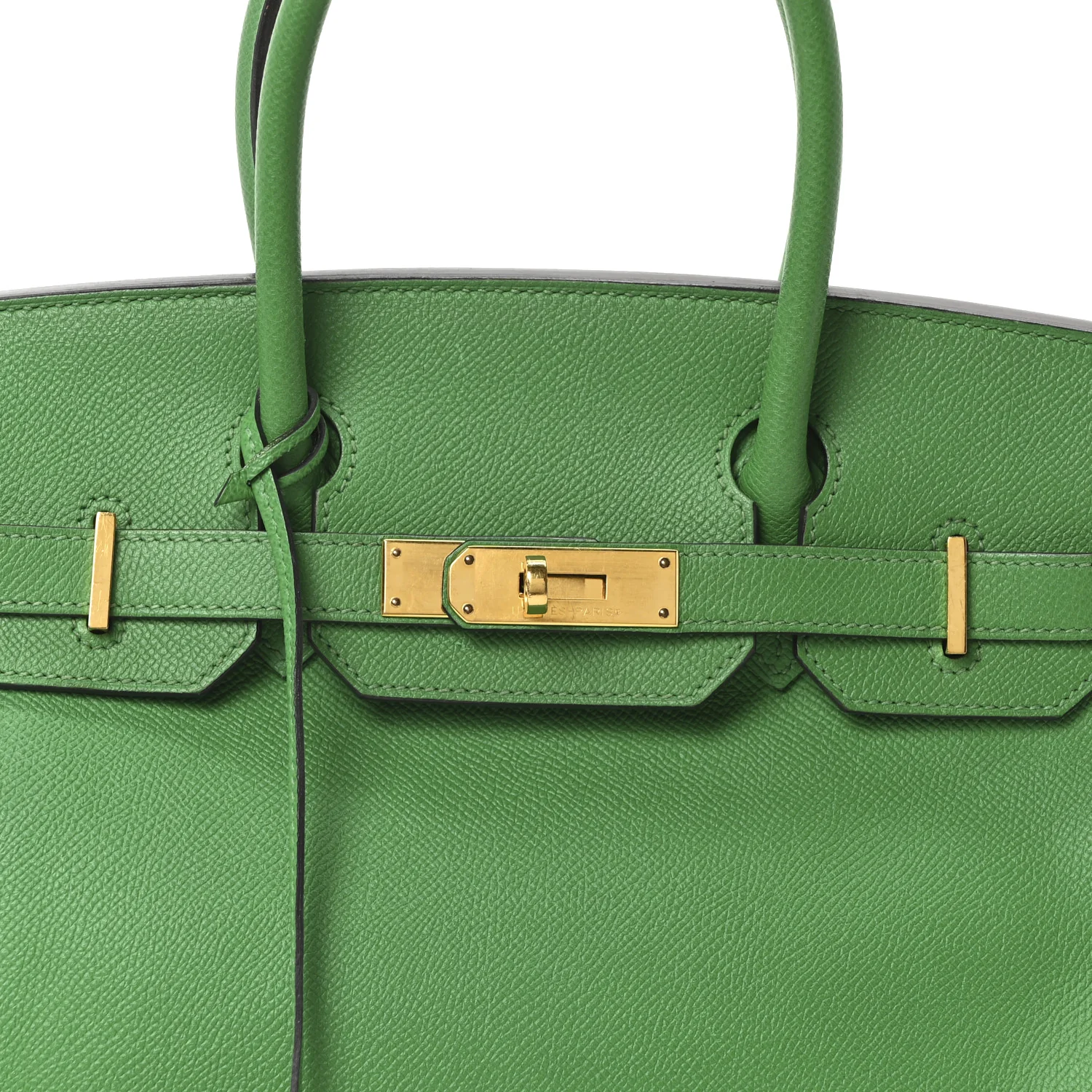 Epsom Birkin 30 Bambou - Image 8