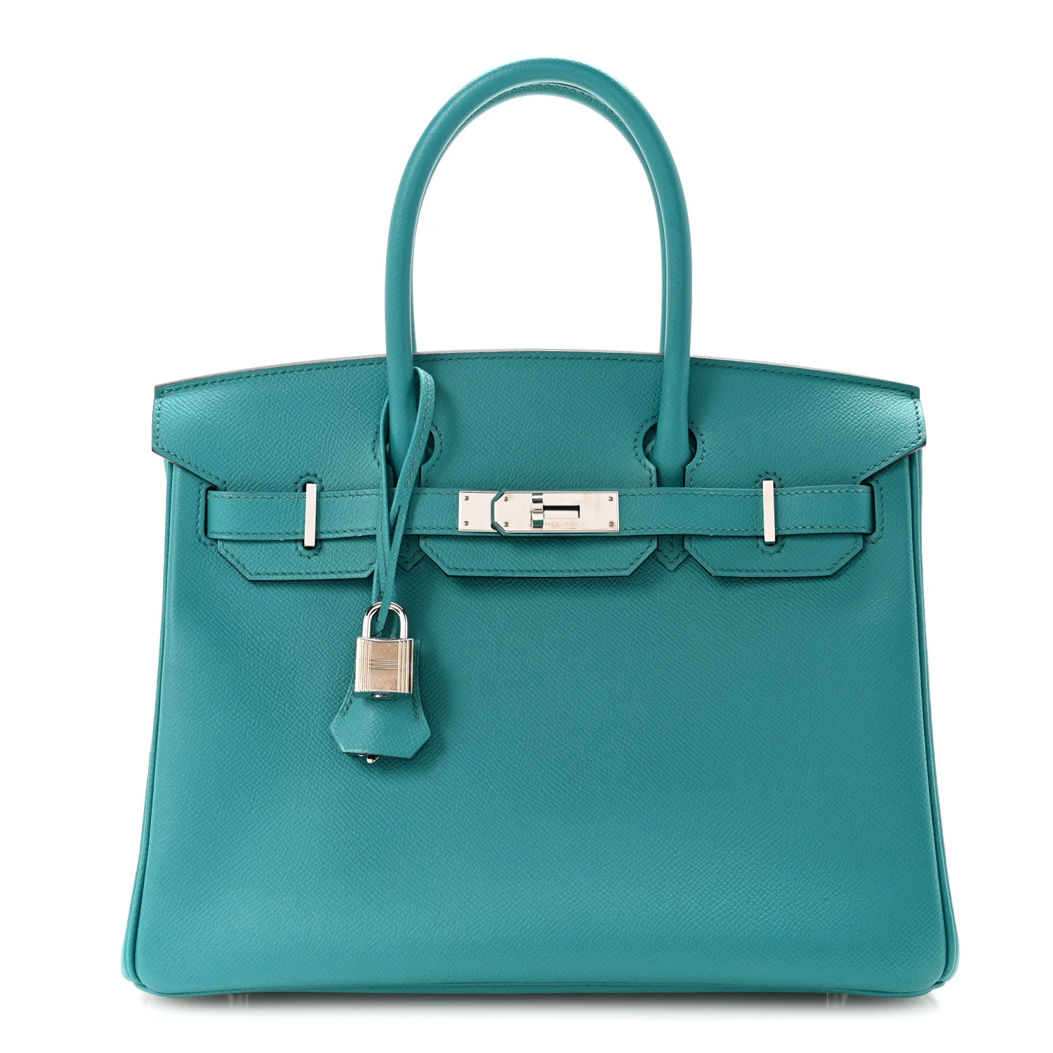 Epsom Birkin 30 Bleu Paon