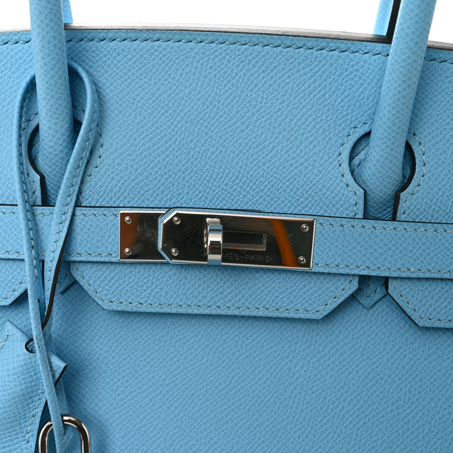 Epsom Birkin 30 Celeste - Image 11