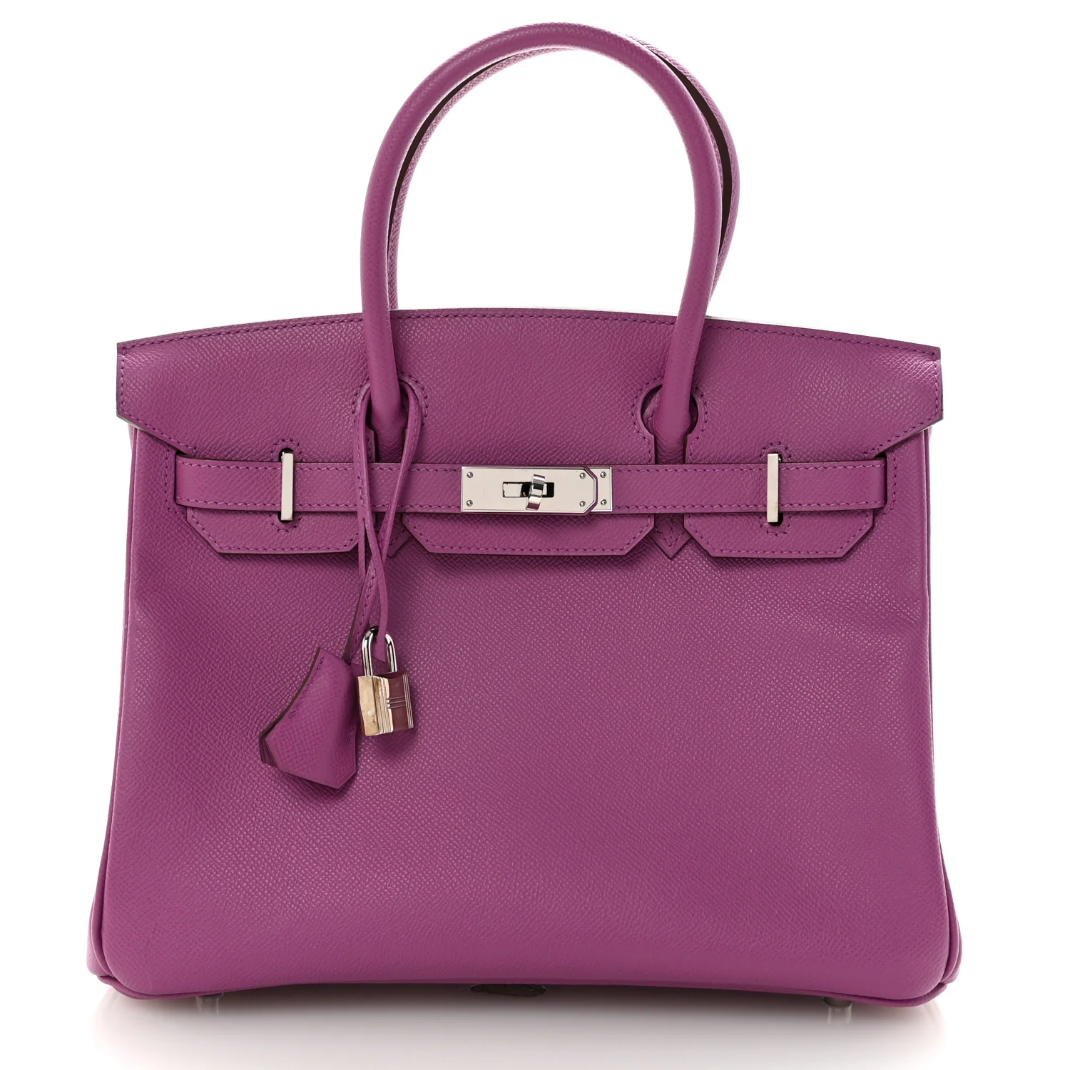 Epsom Birkin 30 Cyclamen