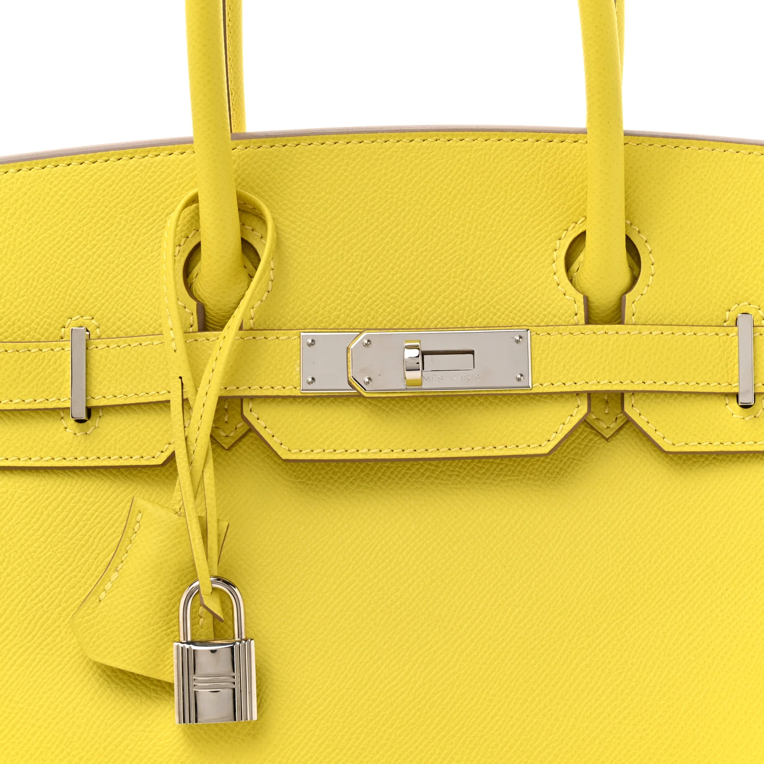 Epsom BIRKIN 30 Lime - Image 8