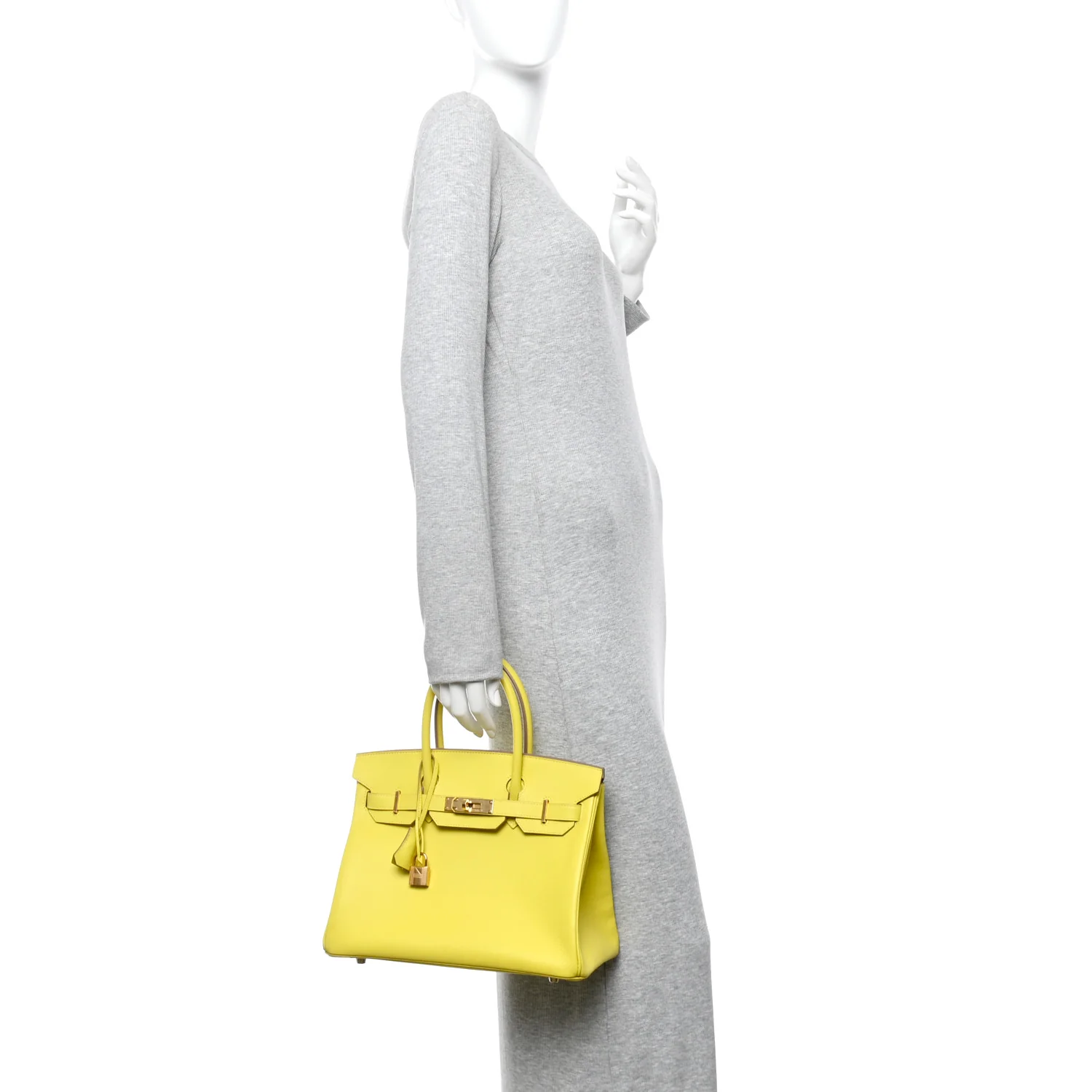 Epsom BIRKIN 30 Lime - Image 2