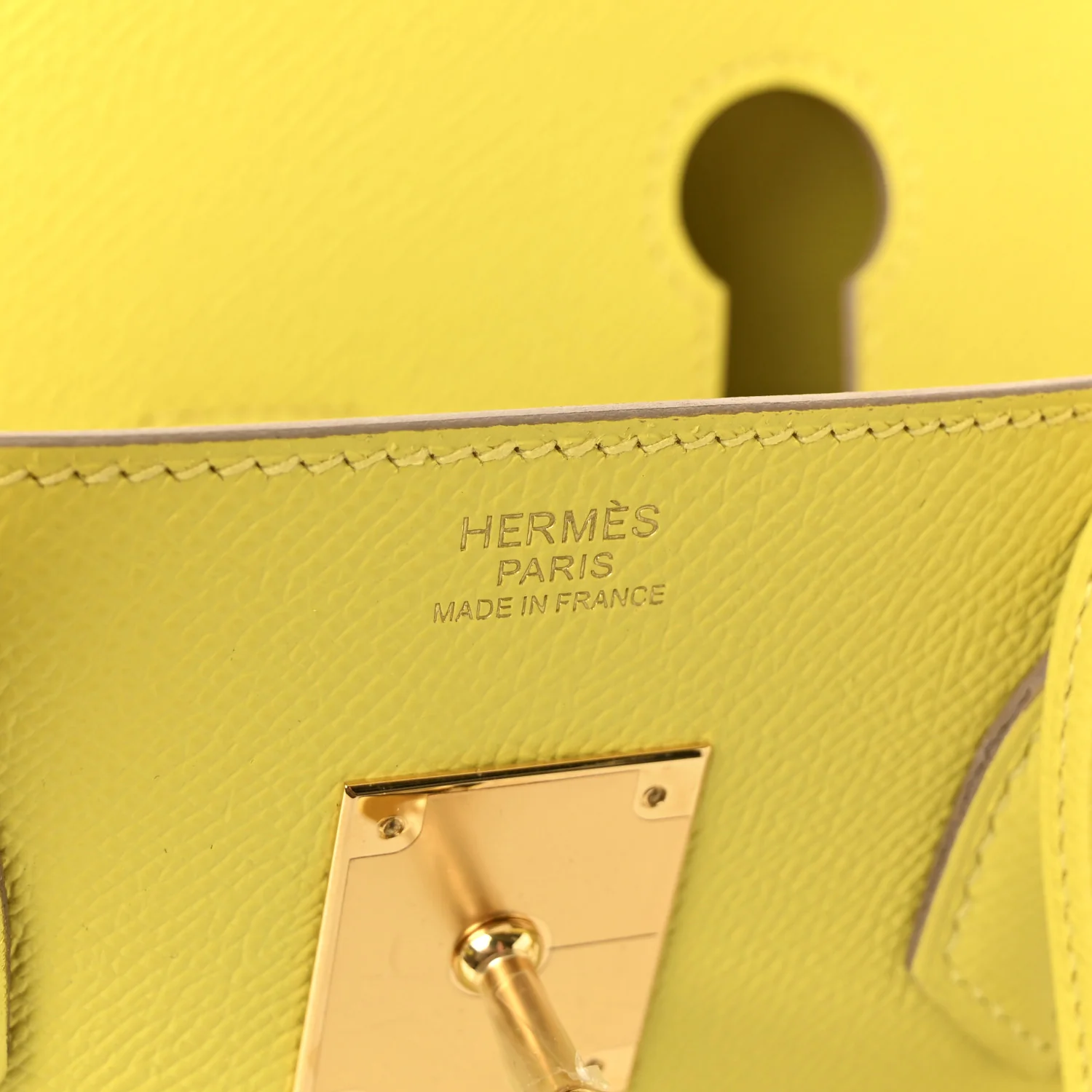 Epsom BIRKIN 30 Lime - Image 6