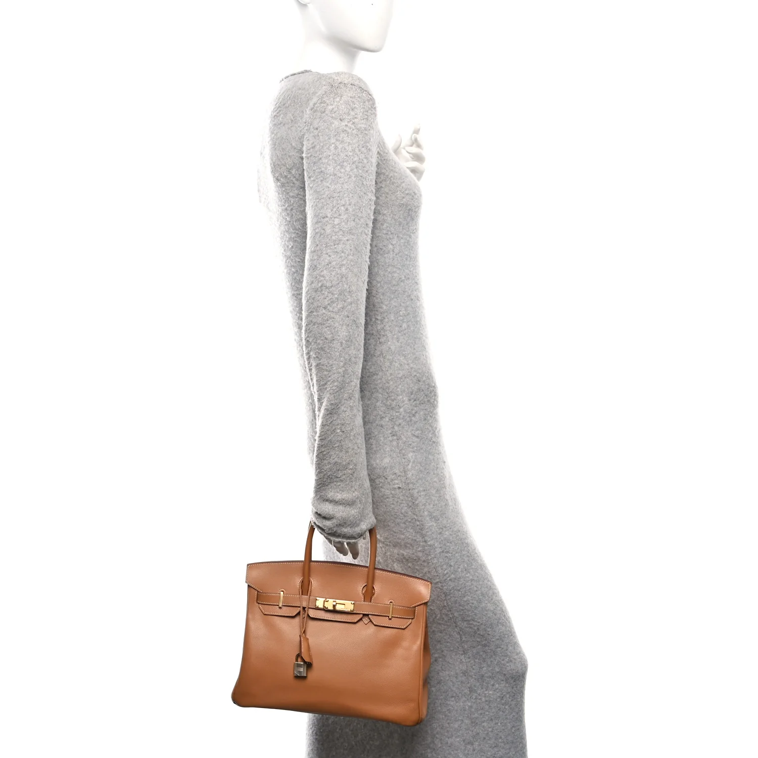 Epsom Birkin 30 Natural Sable - Image 2