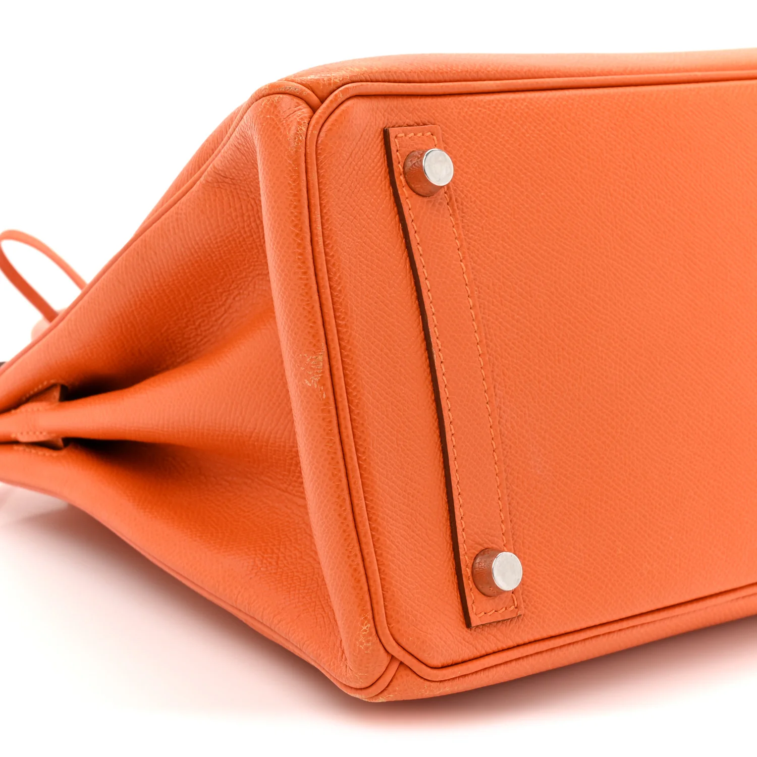 Epsom Birkin 30 Orange - Image 10