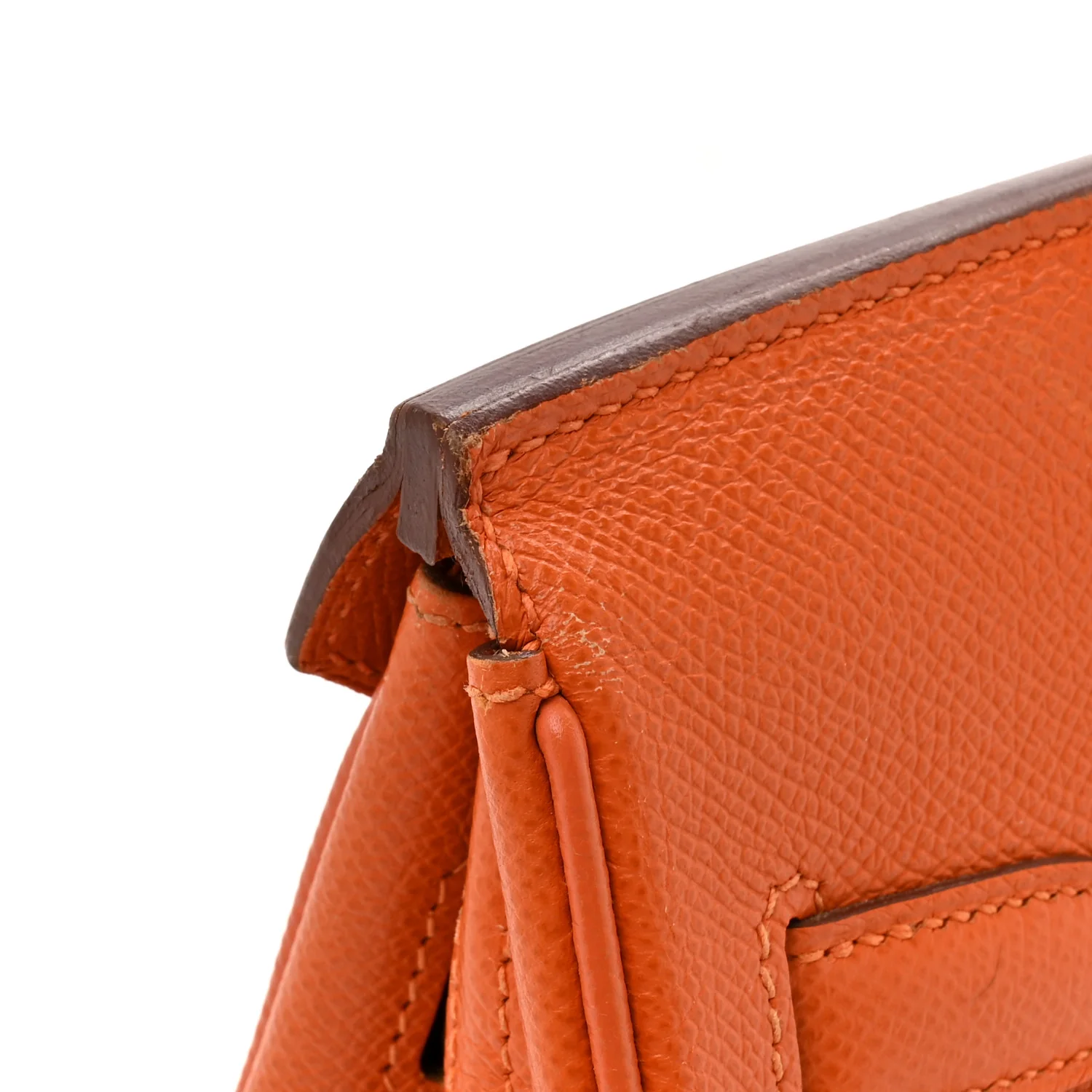 Epsom Birkin 30 Orange - Image 11