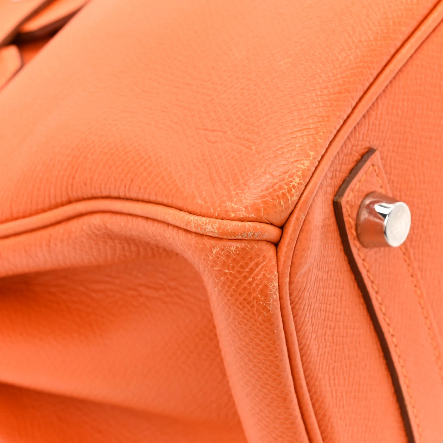 Epsom Birkin 30 Orange - Image 15